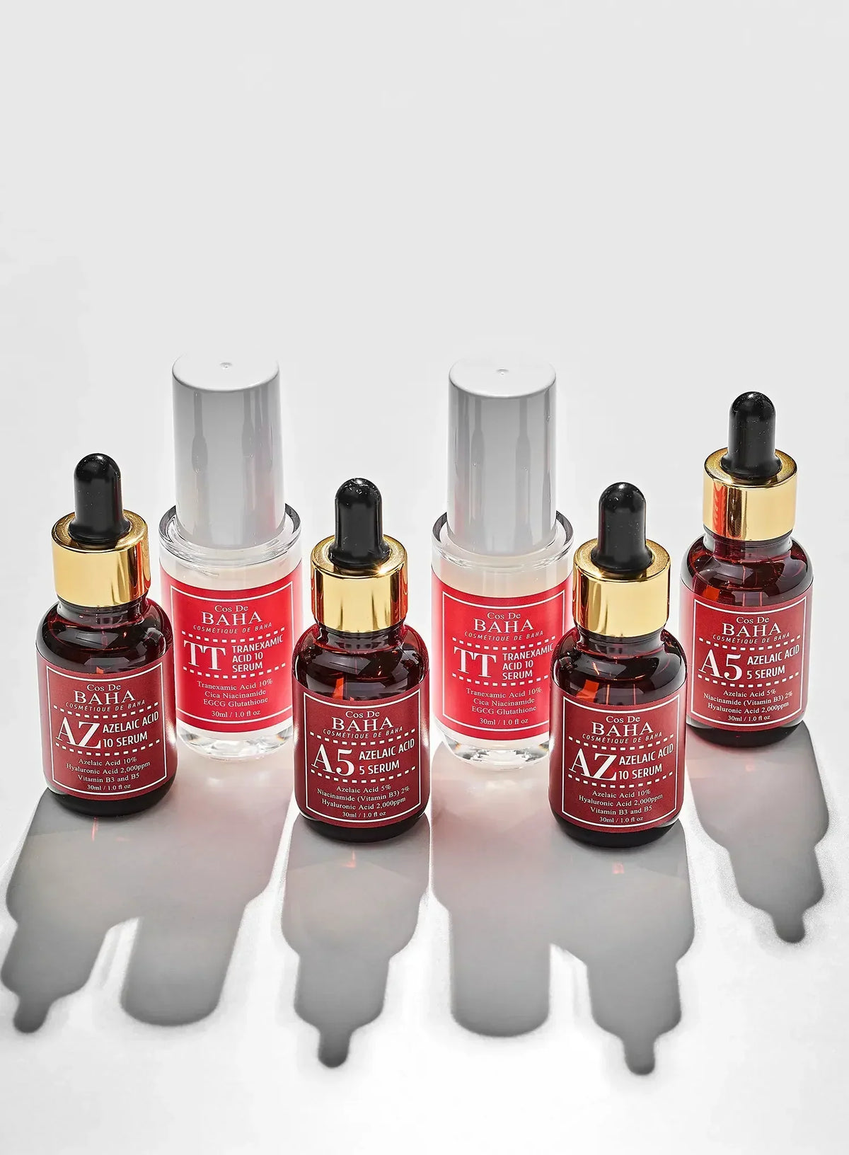 Azelaic Acid 5%, Niacinamide 2% B5 Hyaluronic Acid Serum Trio Set (30ml*3ea) (A5)