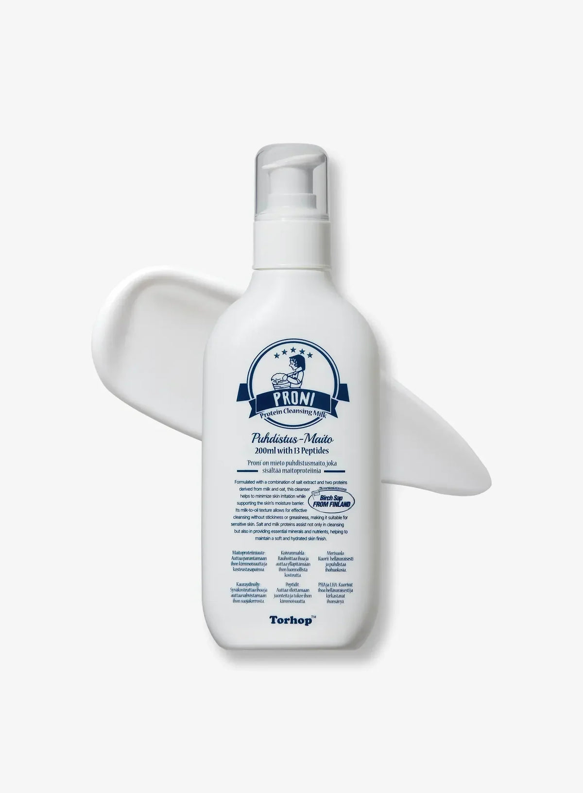 Proni Salt Peptide Cleansing Milk Oil (200ml)