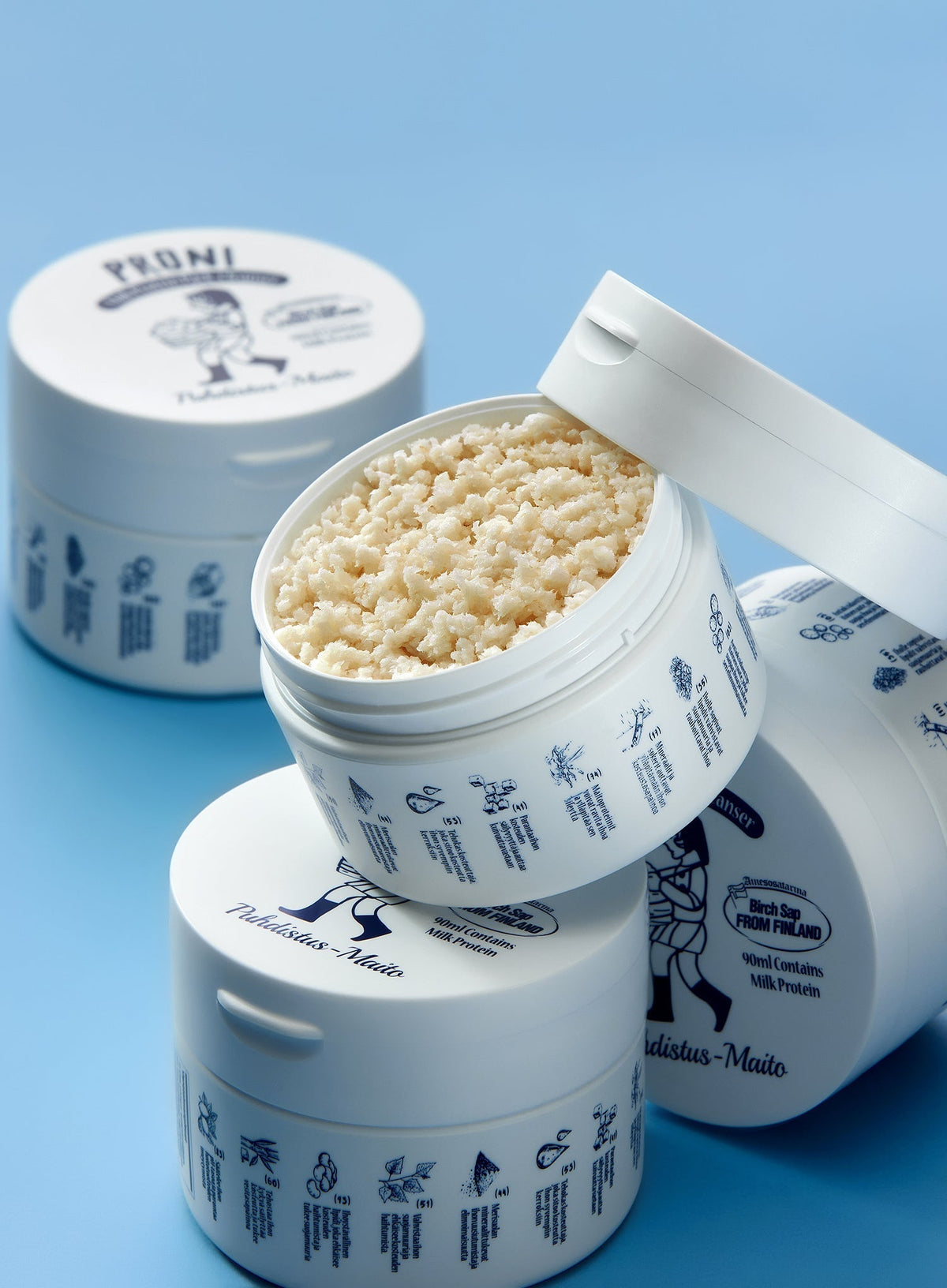 Proni Salt Peptide Gommage Milk Pack Cleanser (90ml)