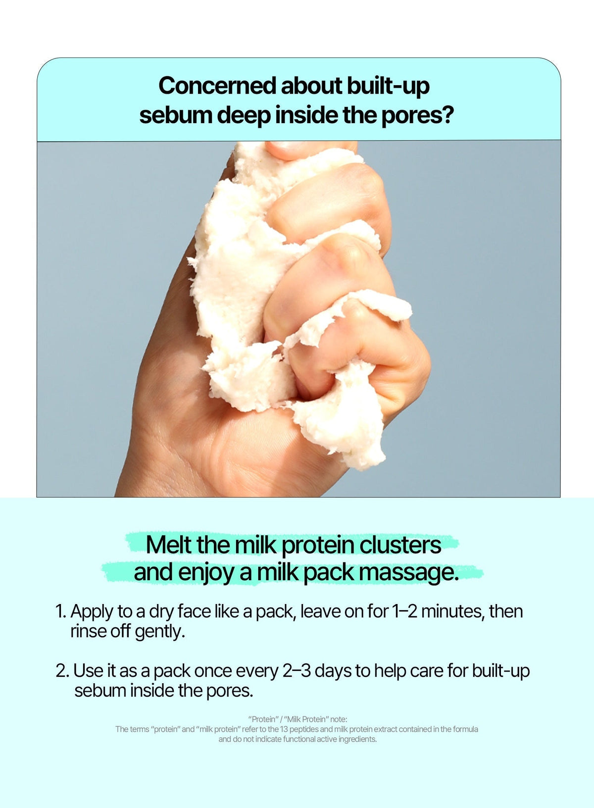 Proni Salt Peptide Gommage Milk Pack Cleanser (90ml)