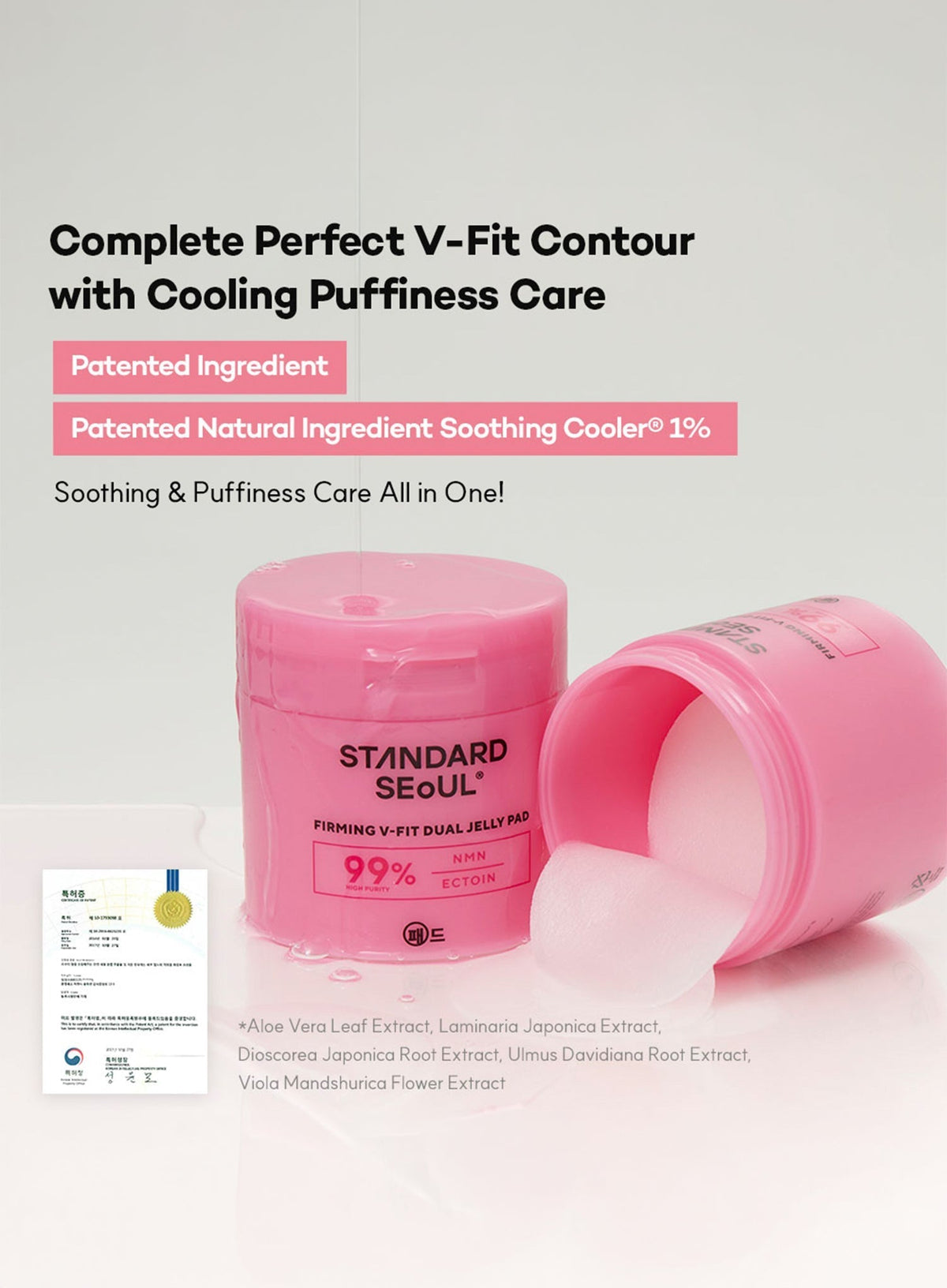 Firming V-Fit Dual Jelly Pad (190ml/60sheets)
