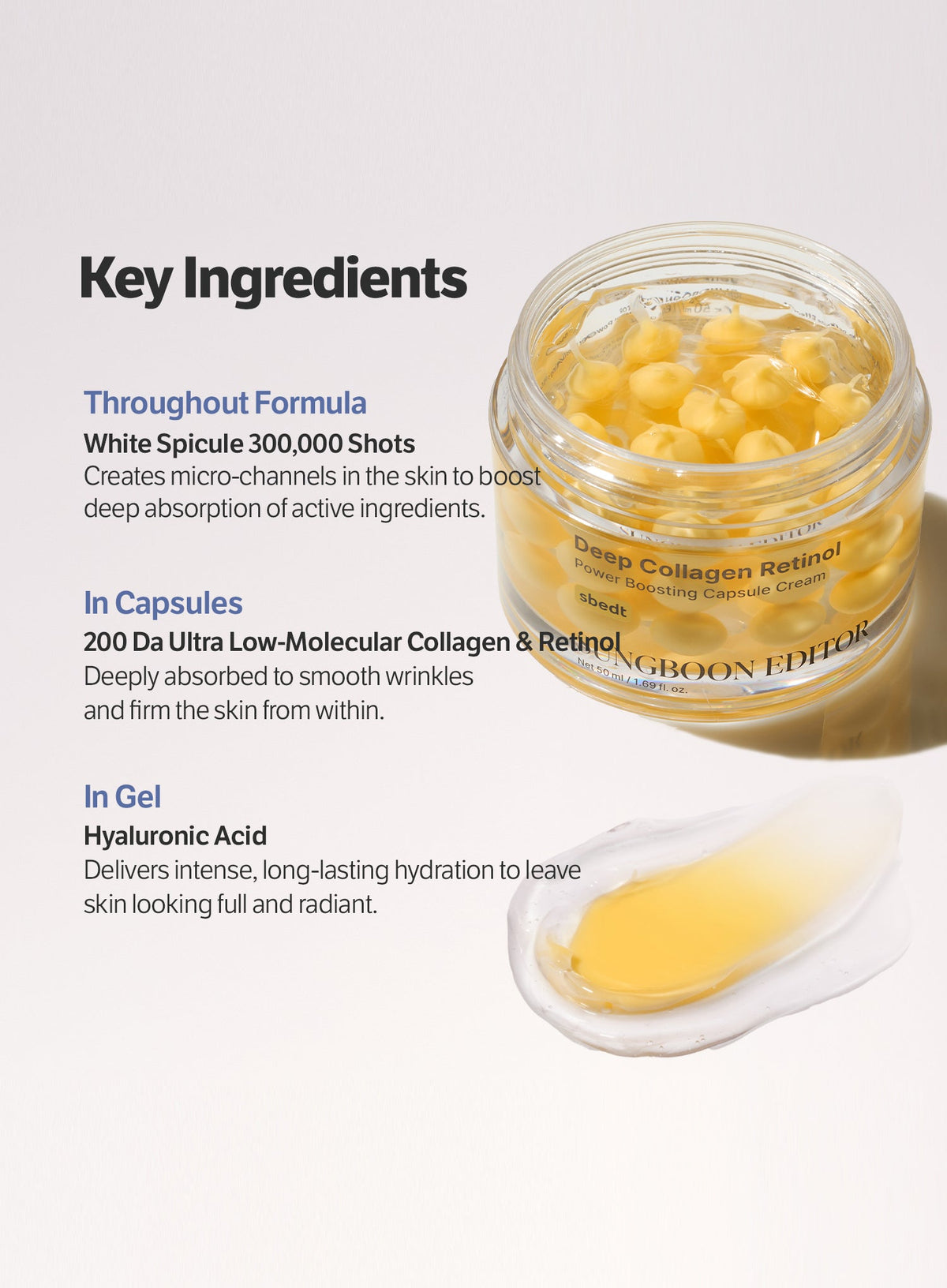 Deep Collagen Retinol Power Boosting Capsule Cream Trio Set (55g*3ea)