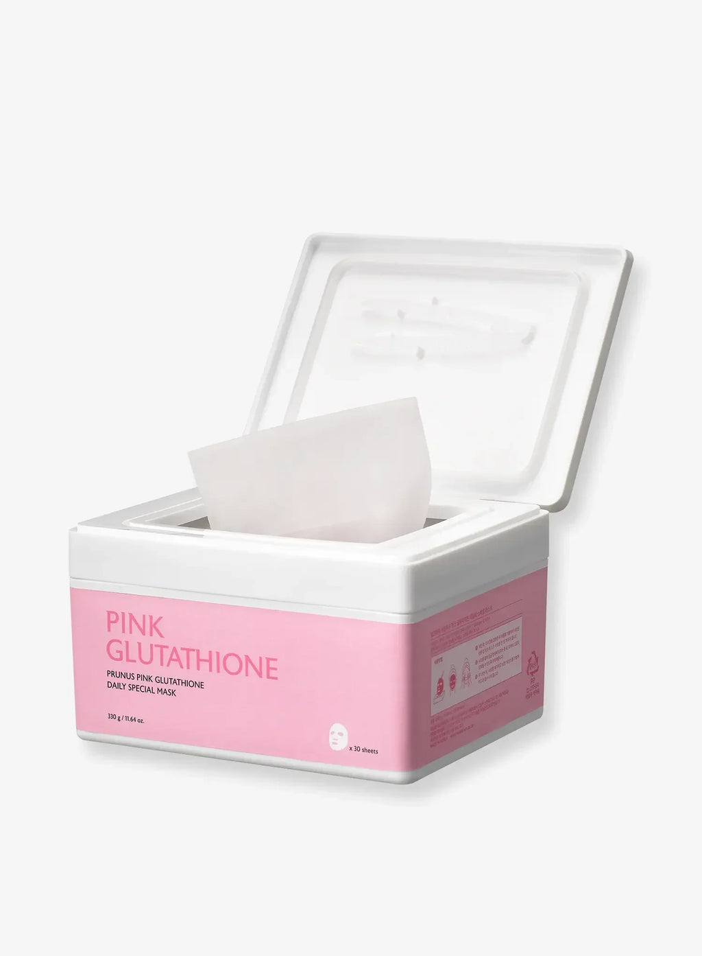Prunus Pink Glutathione Daily Brightening Mask (30pcs)