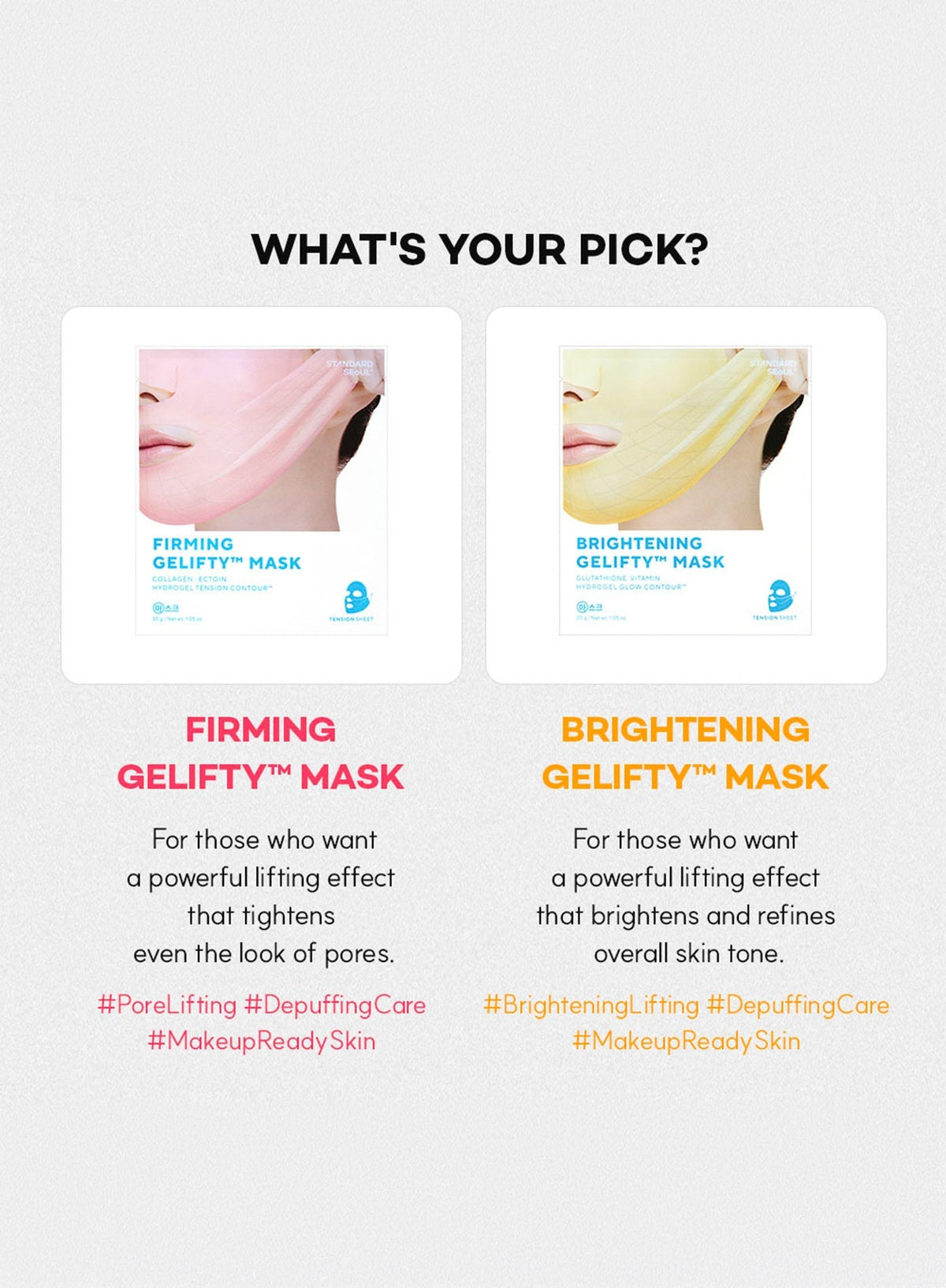 Brightening Gelifty™ Mask Set (30g/4sheets)
