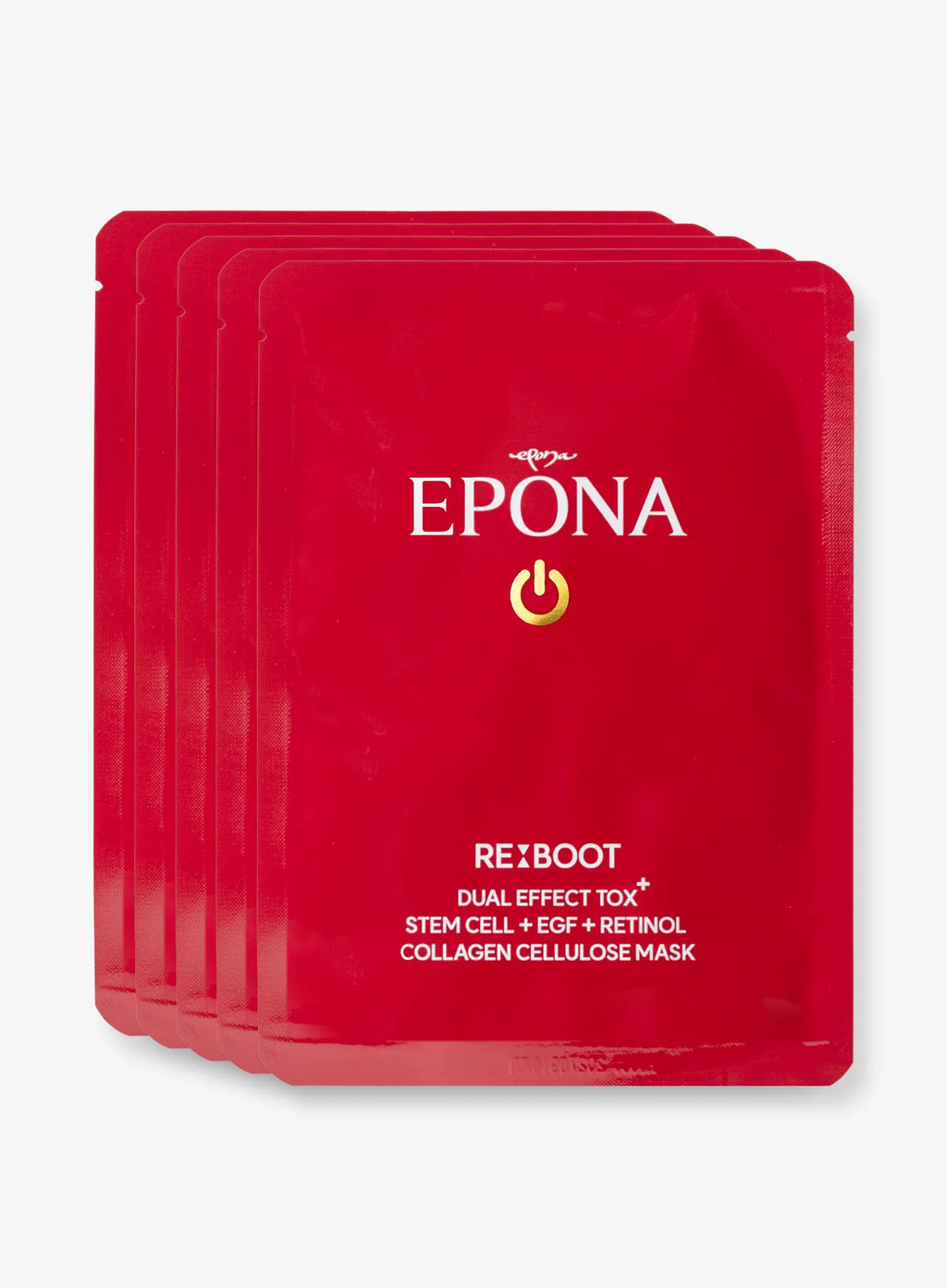 Reboot Dual Effect Tox Collagen Cellulose Mask Set (30ml*5ea)