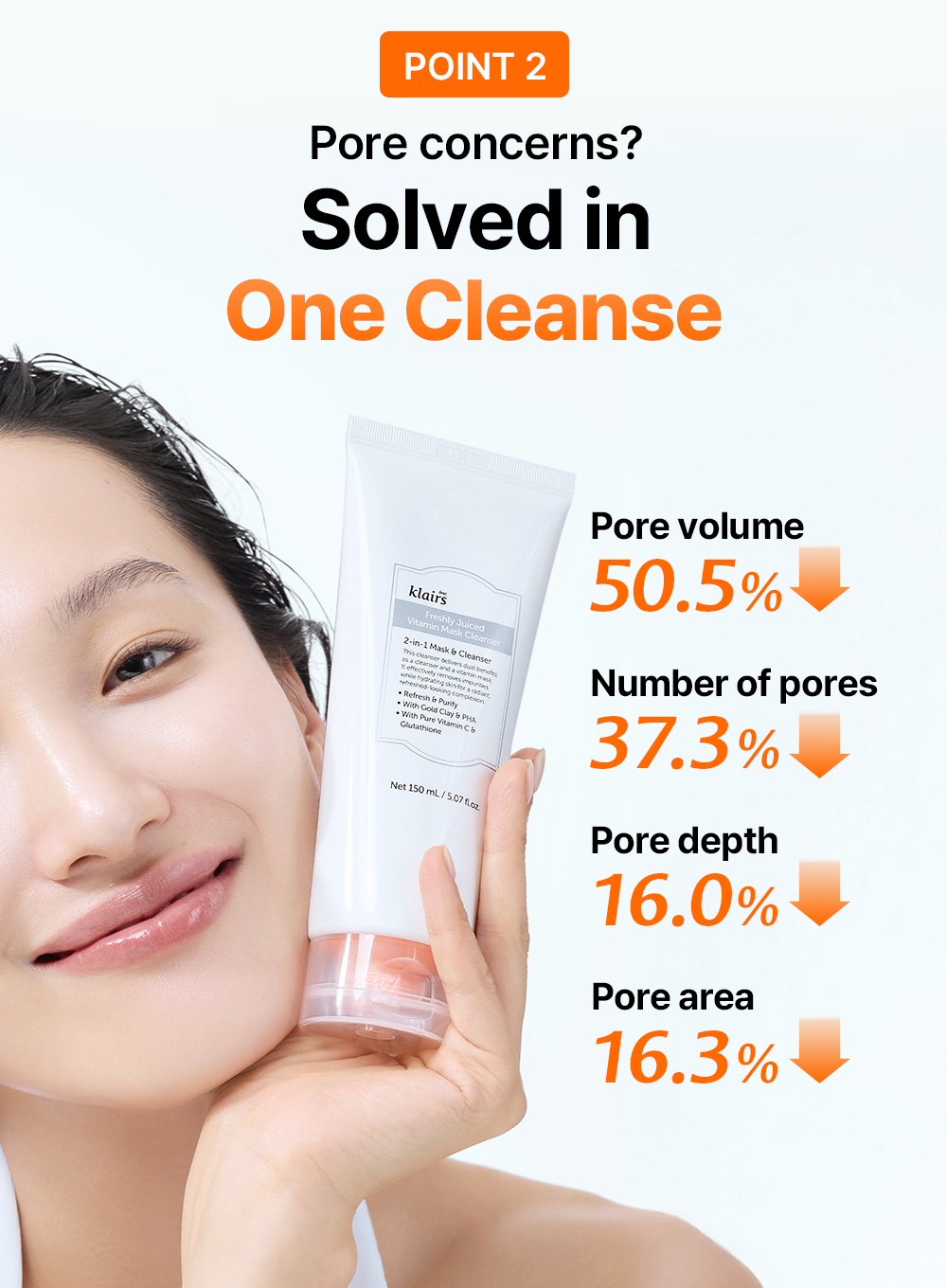 Freshly Juiced Vitamin Mask Cleanser (150ml)