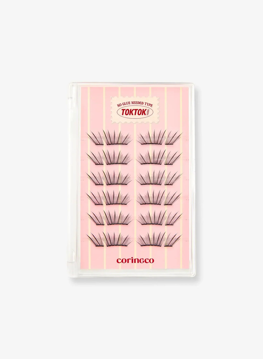 TOKTOKHARA No Glue Half Eyelash (24pcs)
