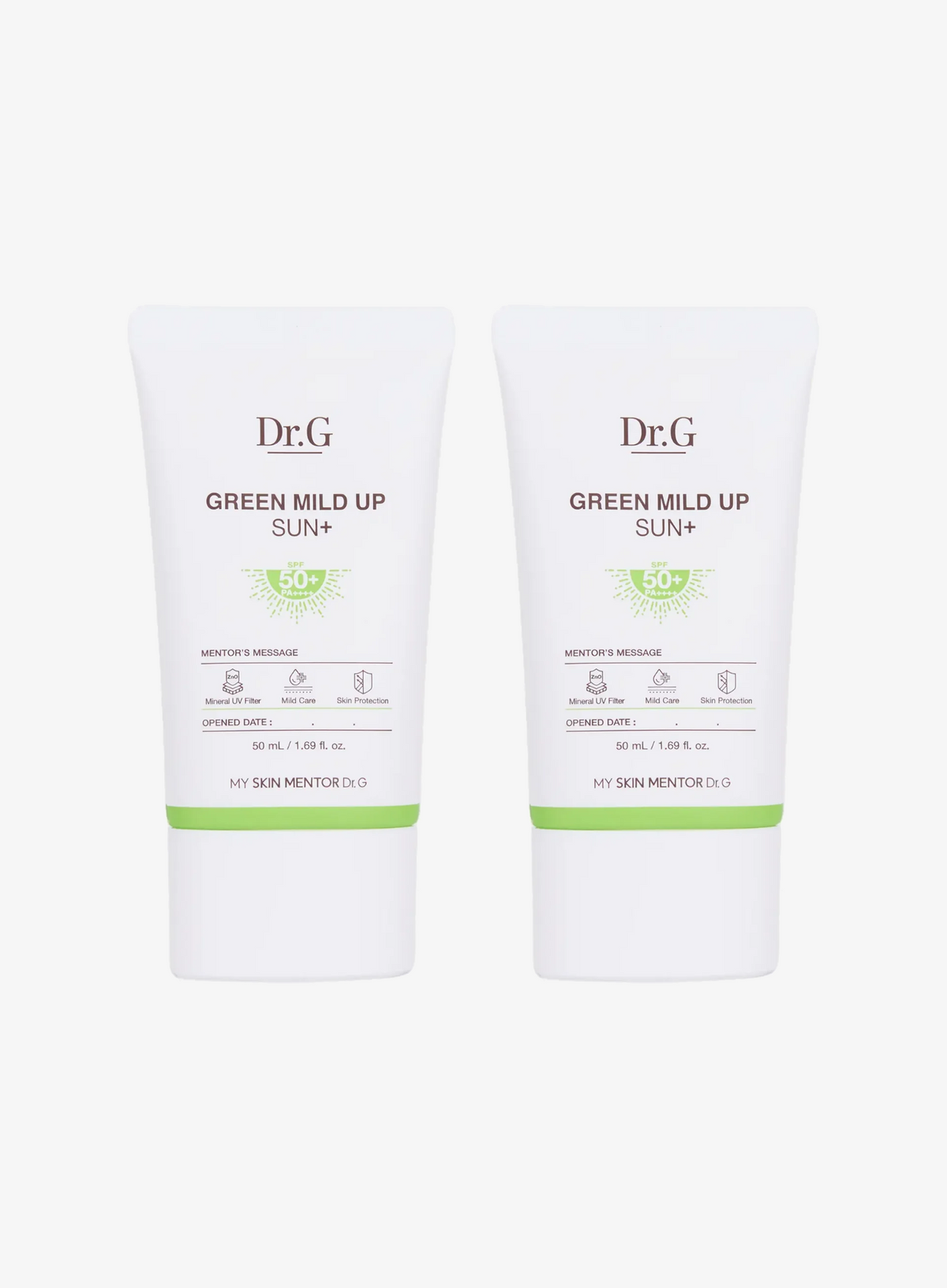 Green Mild Up Sun+ SPF50+ PA++++ Duo Set (50ml*2ea)