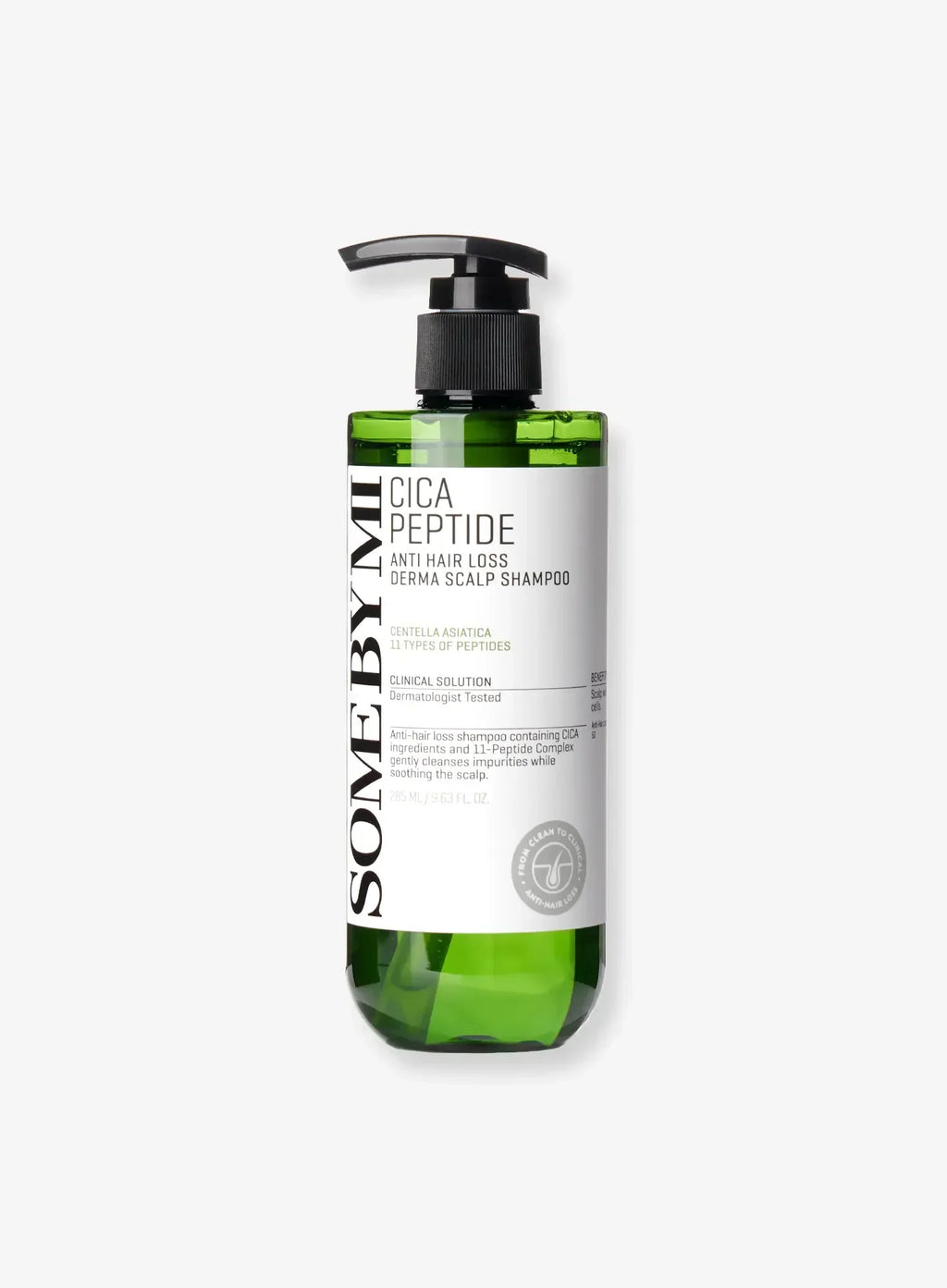 Cica Peptide Anti Hair Loss Derma Scalp Shampoo (285ml)