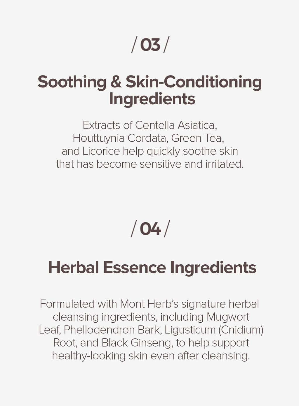 Oriental Herb Cleansing Foam (160ml)