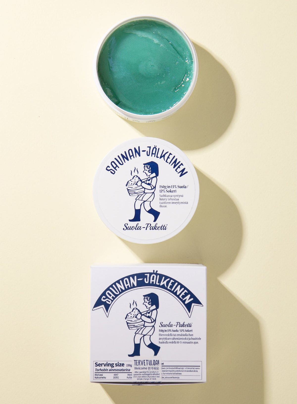 Saunan Heating Salt Mask (150g)