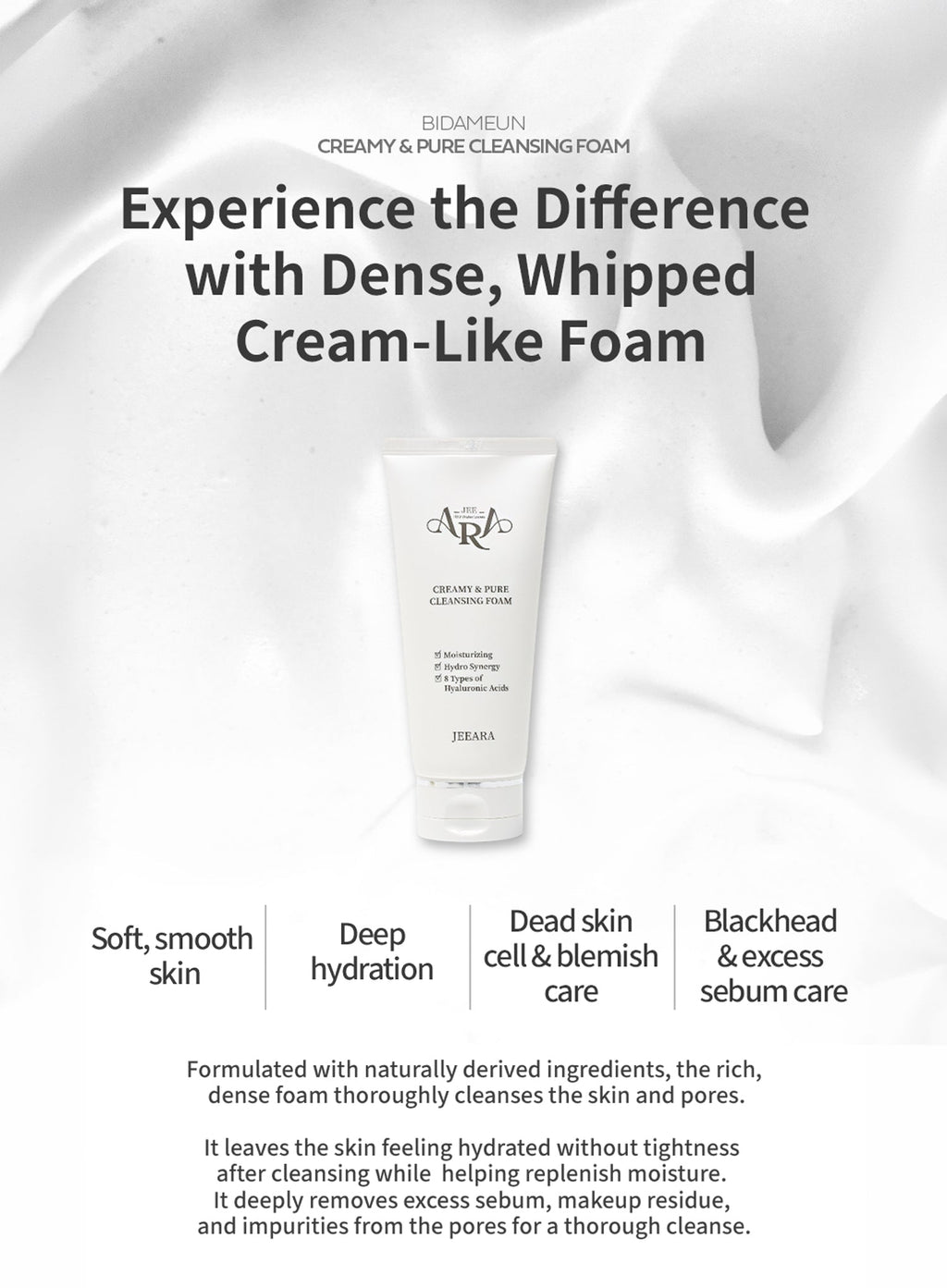 Creamy & Pure Cleansing Foam (120ml)