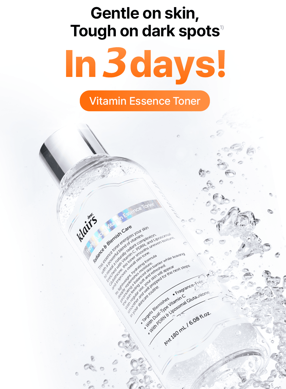 Freshly Juiced Vitamin Essence Toner (180ml)