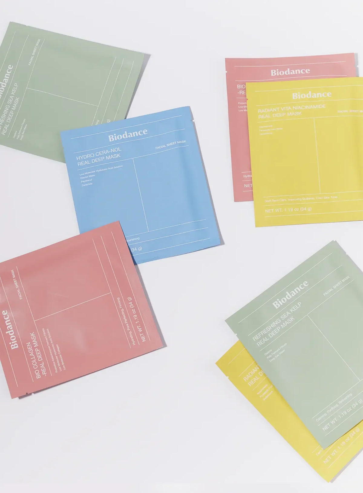 Bio Collagen-Real Deep Mask Set (34g*4ea)
