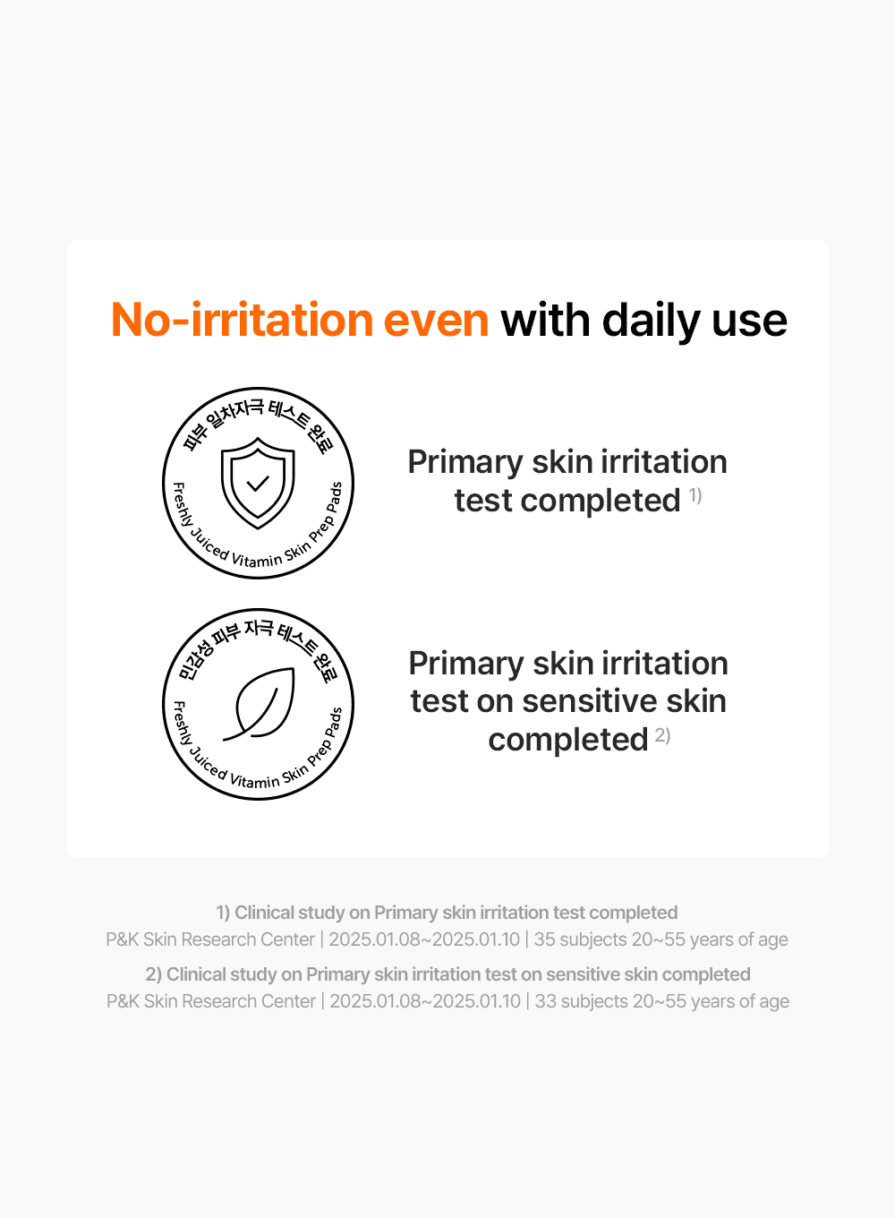 Freshly Juiced Vitamin Skin Prep Pads (290ml, 80ea)