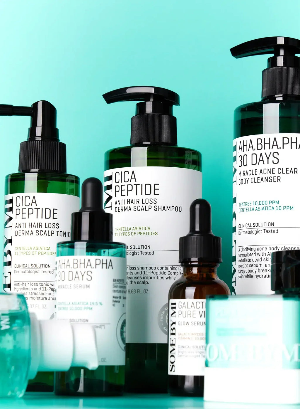 AHA, BHA, PHA 30 Days Miracle Acne Clear Body Cleanser Trio Set (400g*3ea)