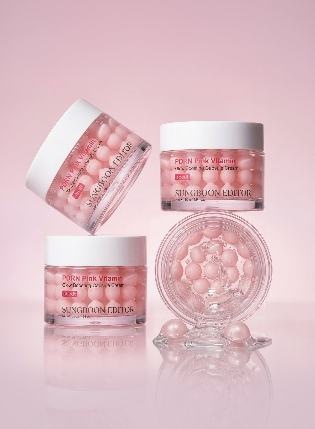 PDRN Pink Glow Boosting Capsule Cream (50ml)