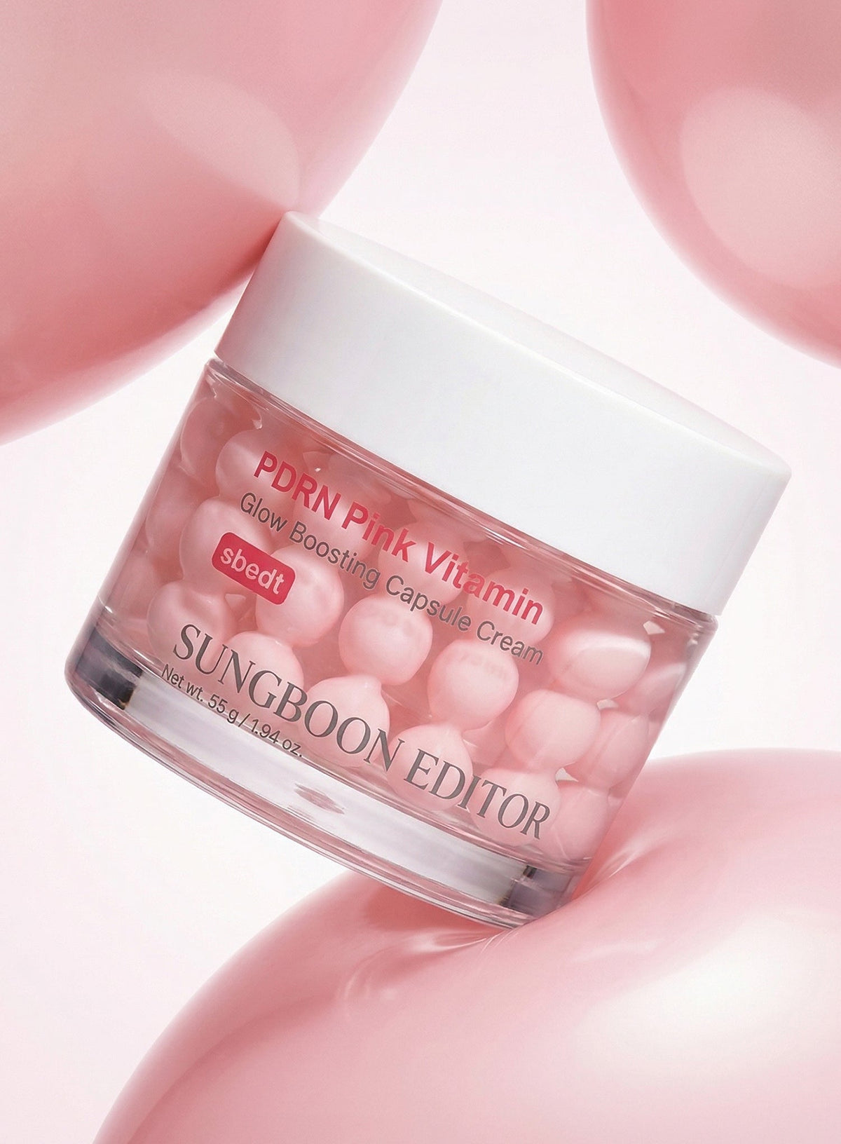 PDRN Pink Glow Boosting Capsule Cream (50ml)