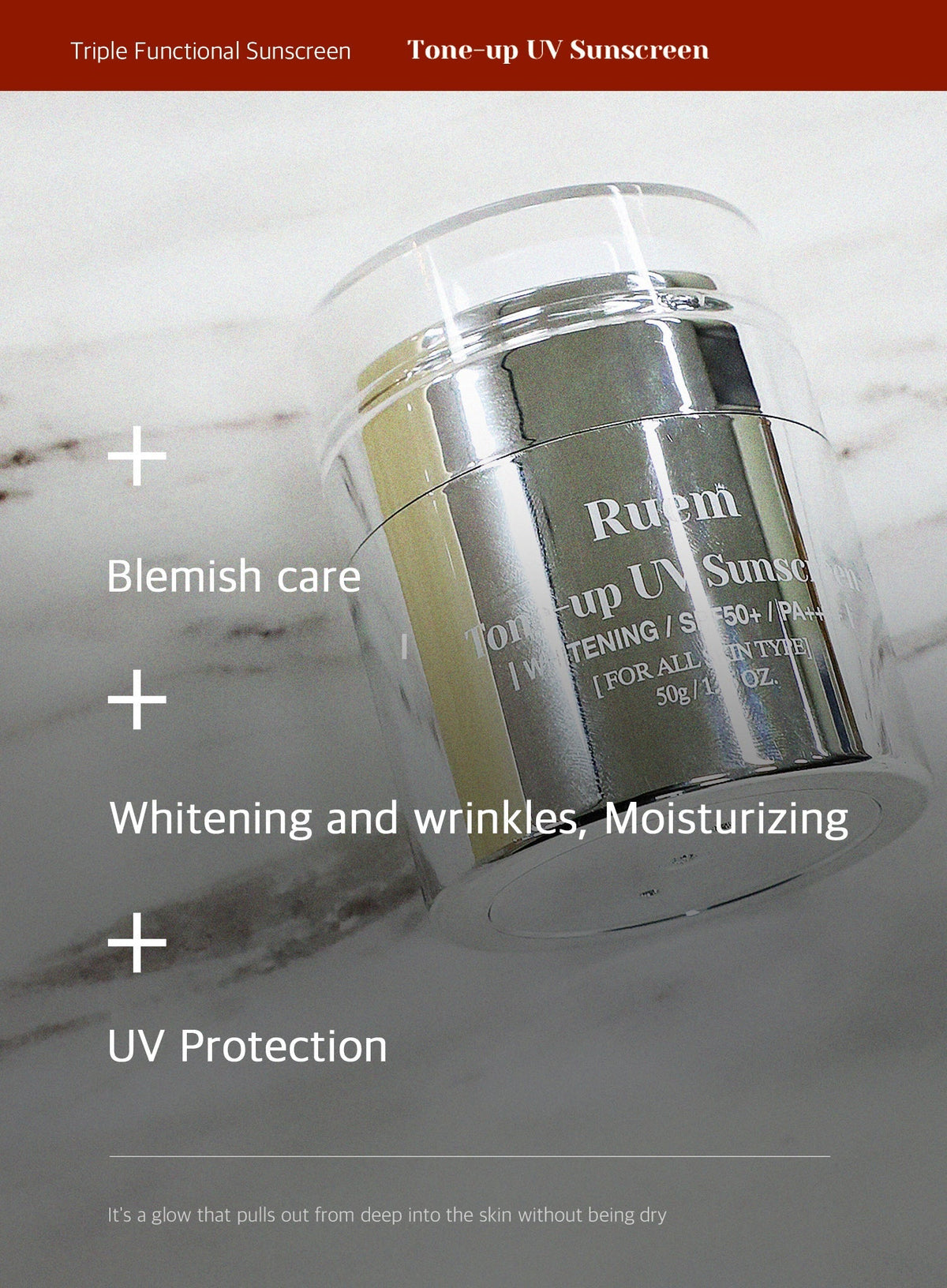 Tone-Up UV Sunscreen SPF50+ PA++++ (50g)