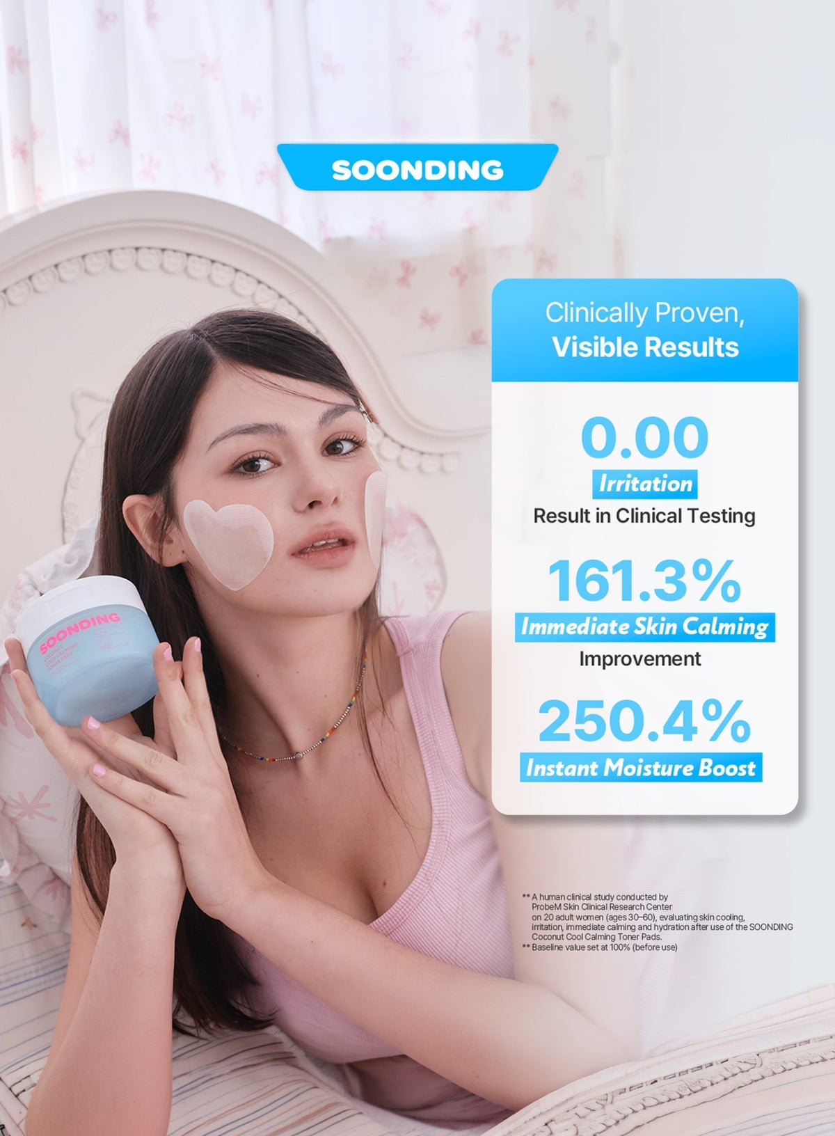 Coconut Cool Calming Toner Pads (60pads/130ml)