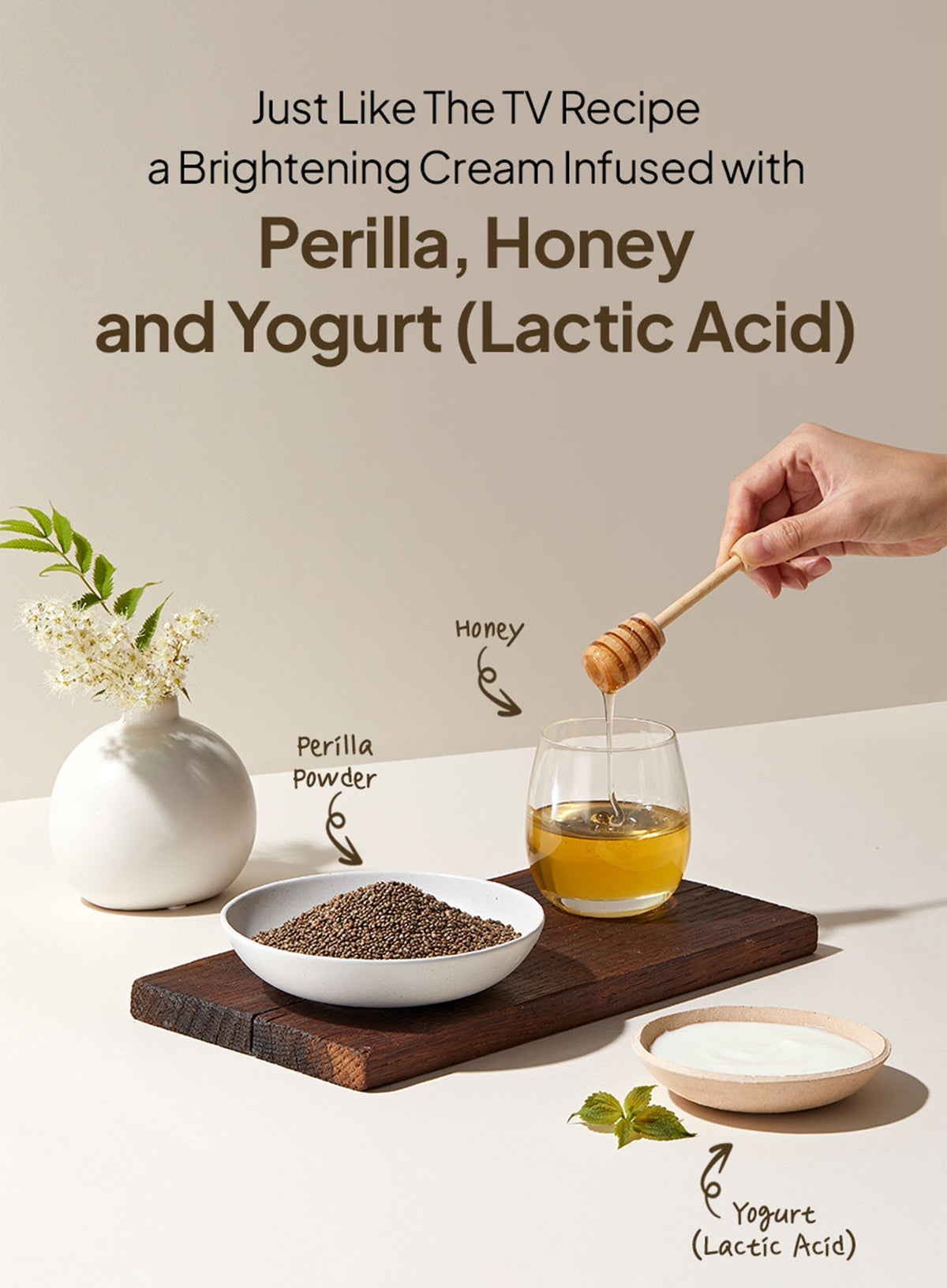 Perilla Brightening Cream Extra Large Duo Set (80g*2ea)