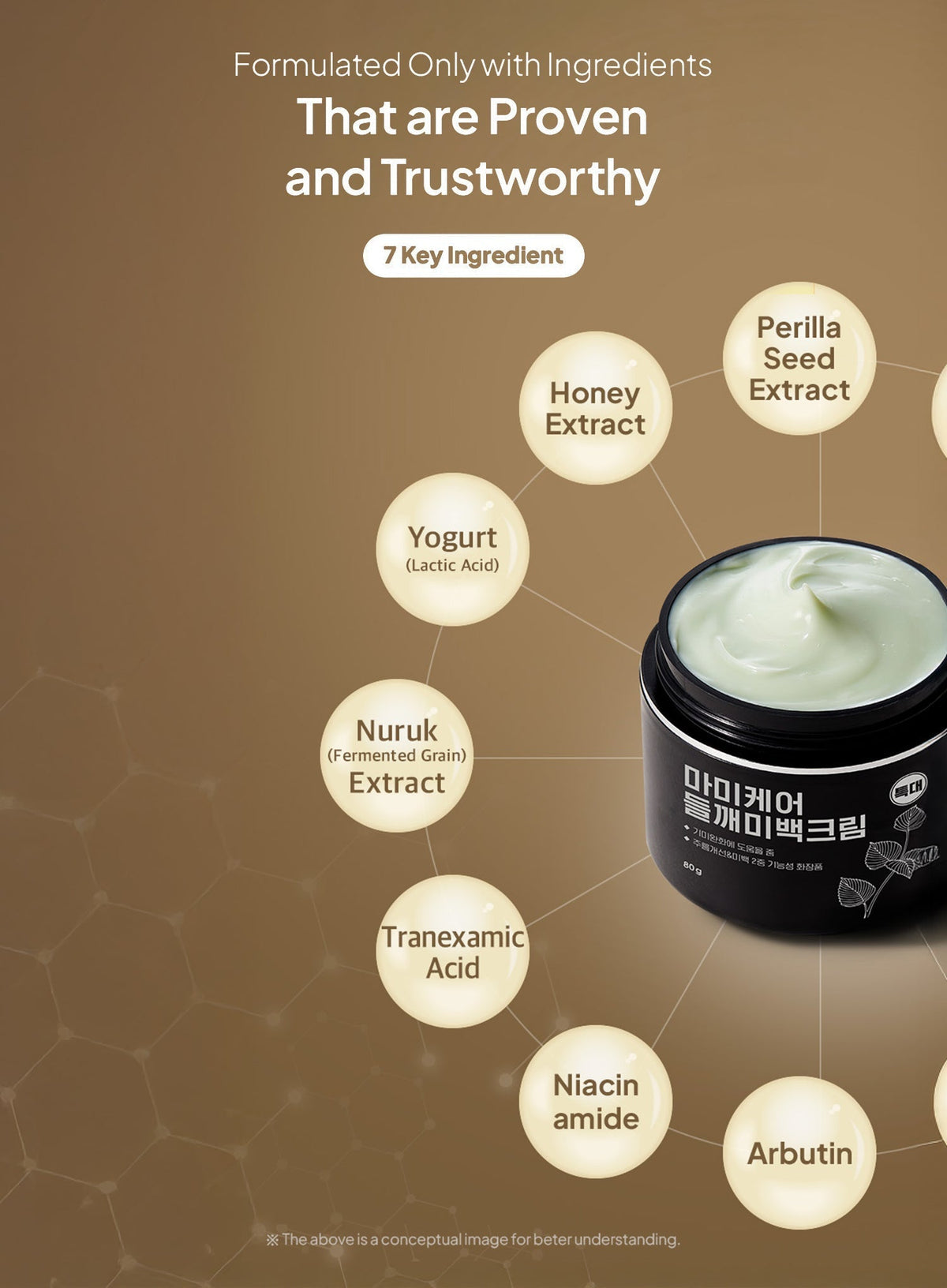 Perilla Brightening Cream Extra Large (80g)