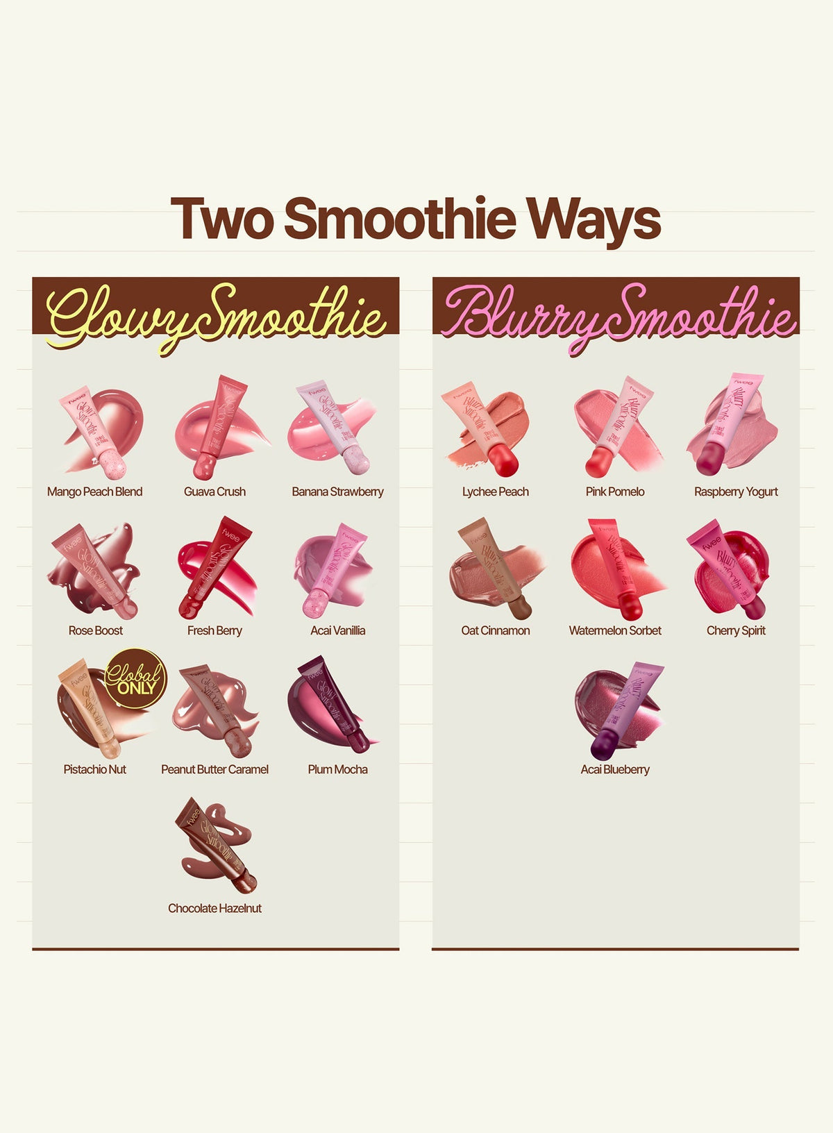 Glowy Smoothie Tinted Lip Balm (0.33oz)