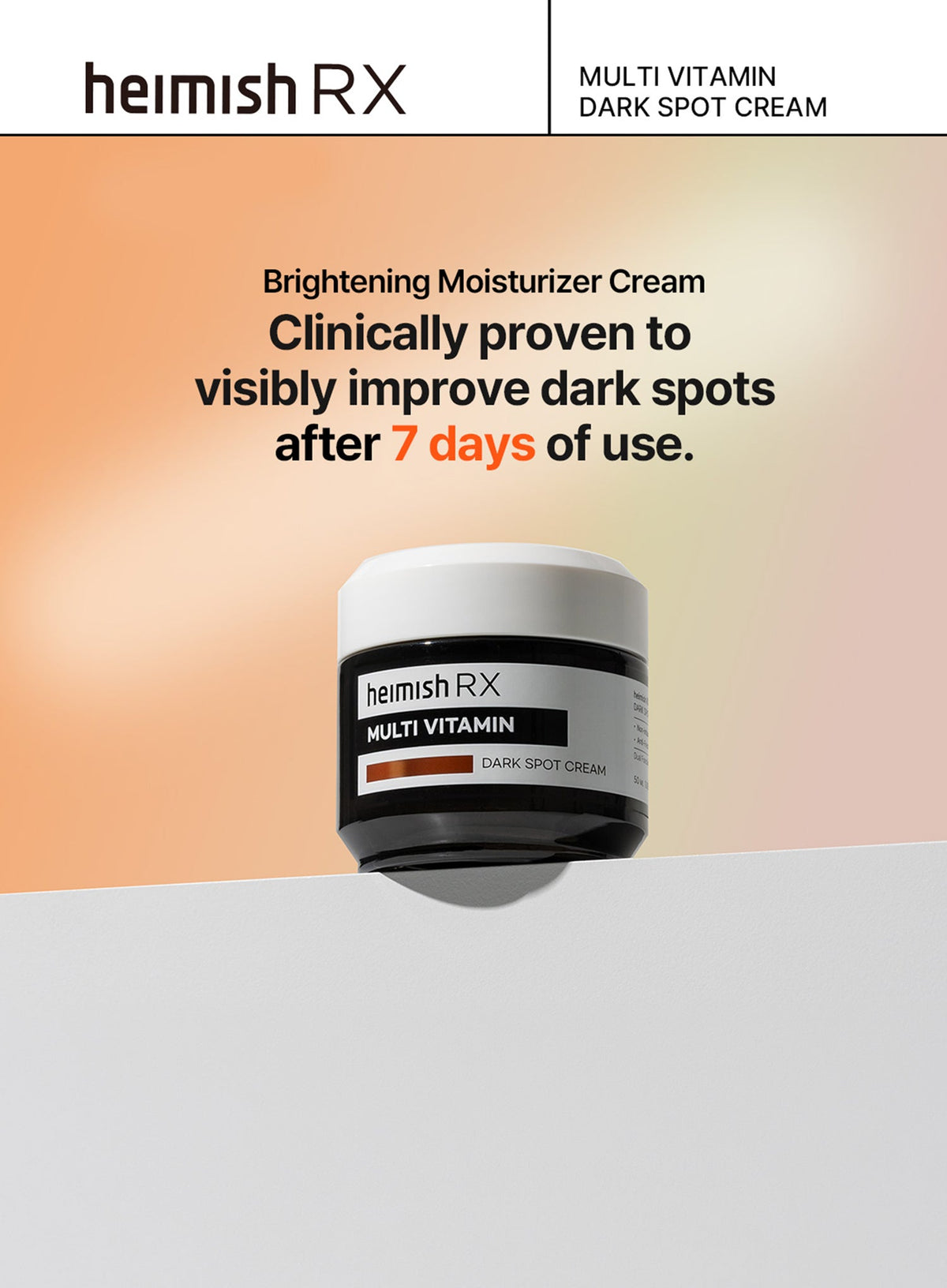 RX Multi Vitamin Dark Spot Cream (50ml)