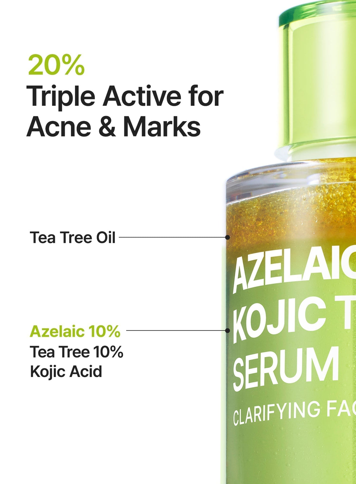 Azelaic Acid 10 Kojic Tea Tree Serum Duo Set (30ml*2ea)