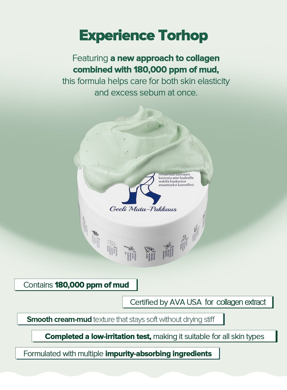 Loyly Green-Mud Collagen Mask (90g)