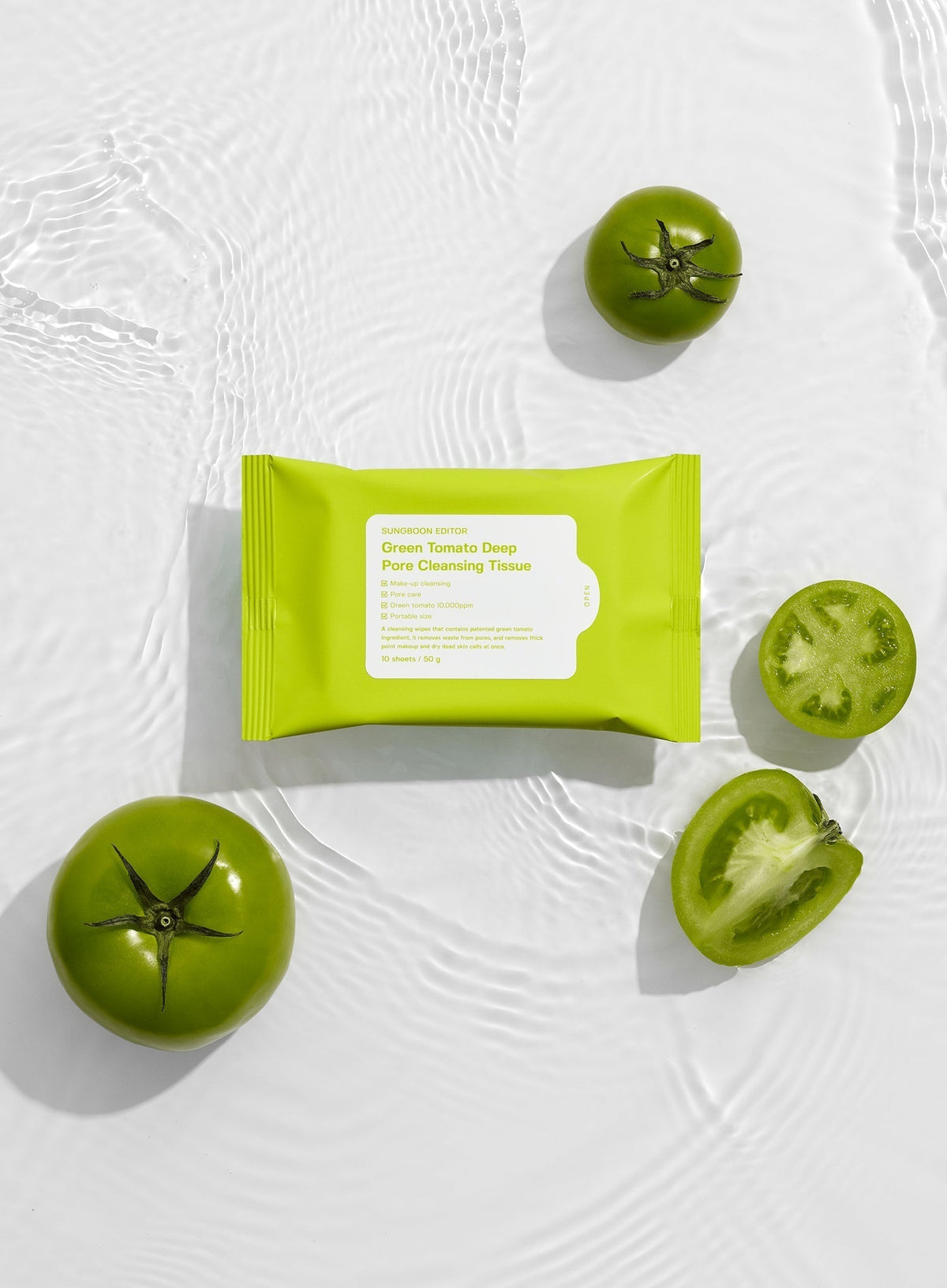 Green Tomato Deep Pore Cleansing Tissue Trio Set (50g*3ea)