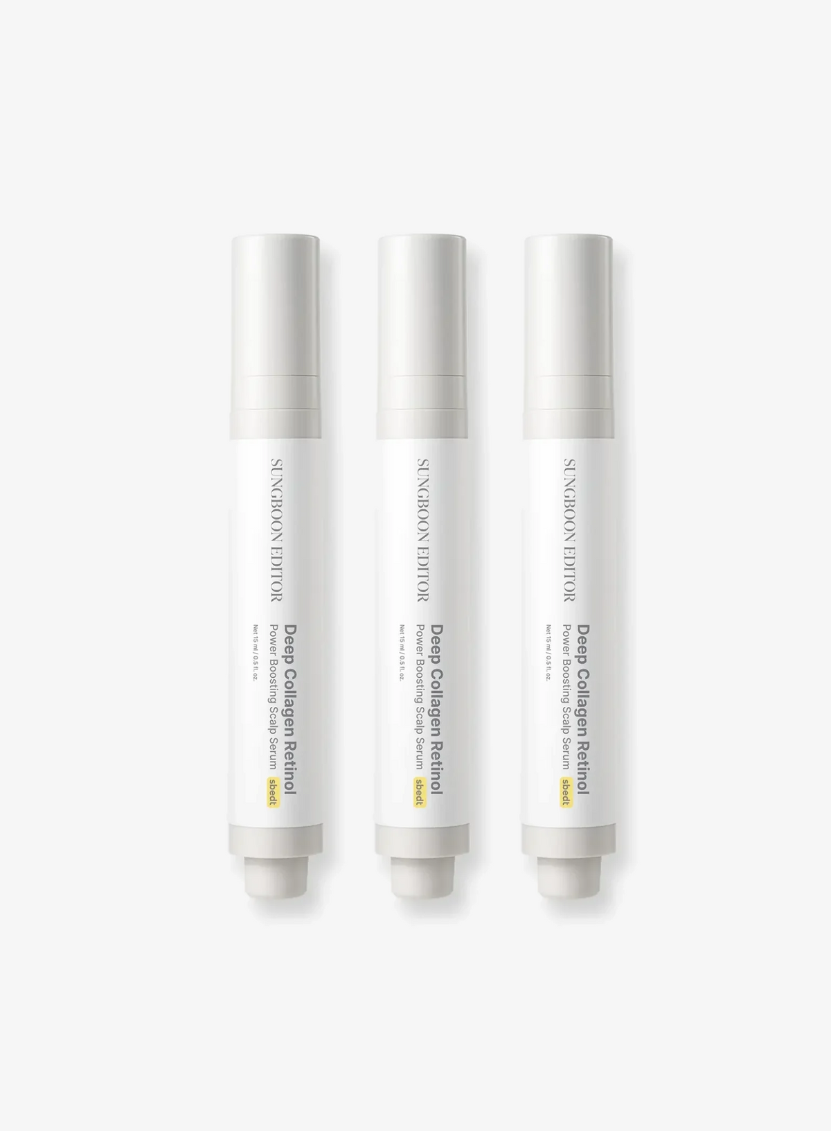 Deep Collagen Retinol Power Boosting Scalp Serum Trio Set (15ml*3ea)