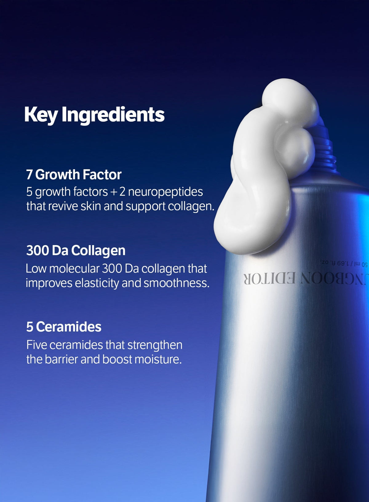 Deep Collagen 7GF Ceramide Advanced Barrier Night Cream (50ml)
