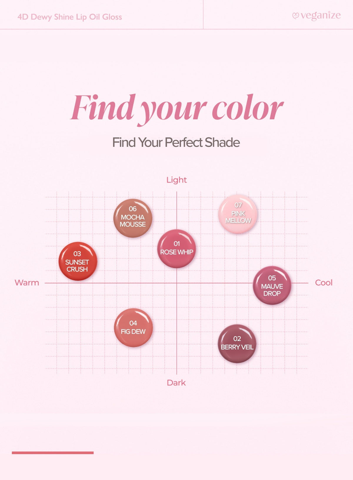 4D Dewy Shine Lip Oil Gloss (4g)