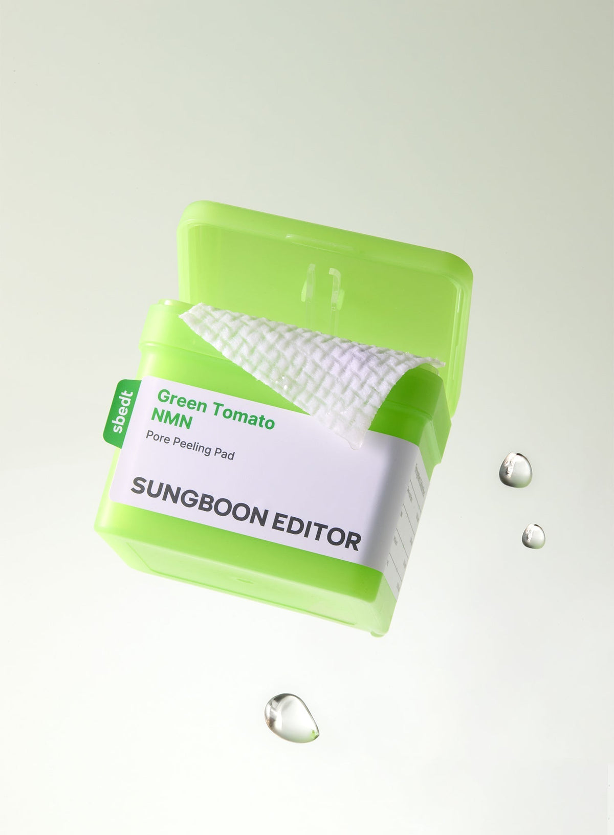 Green Tomato NMN Pore Peeling Pad (180ml)