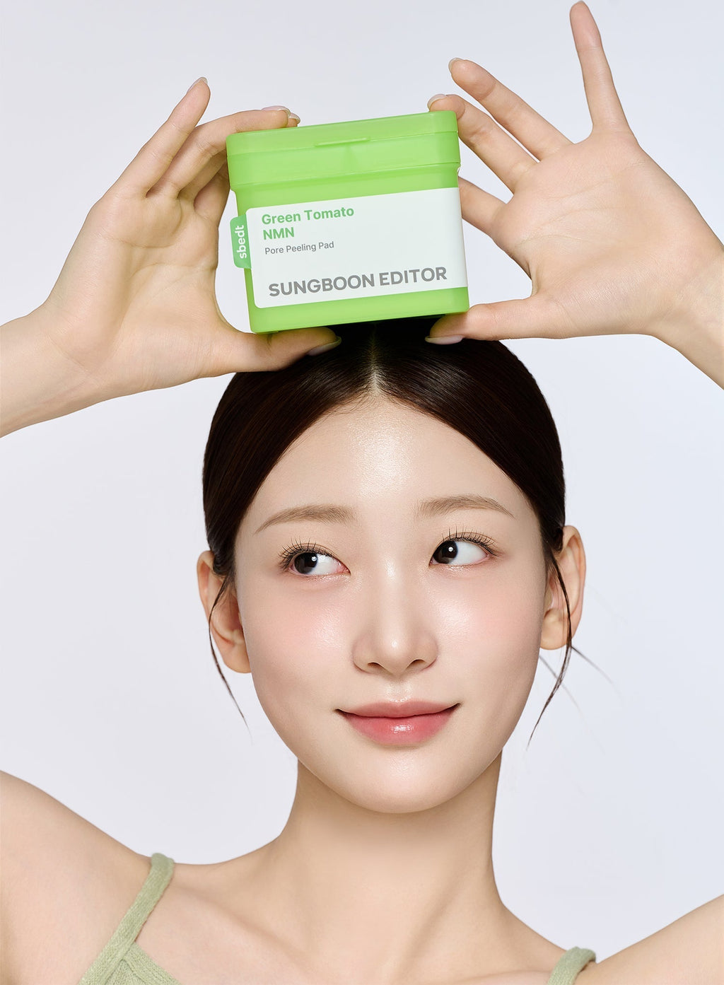 Green Tomato NMN Pore Peeling Pad (180ml)