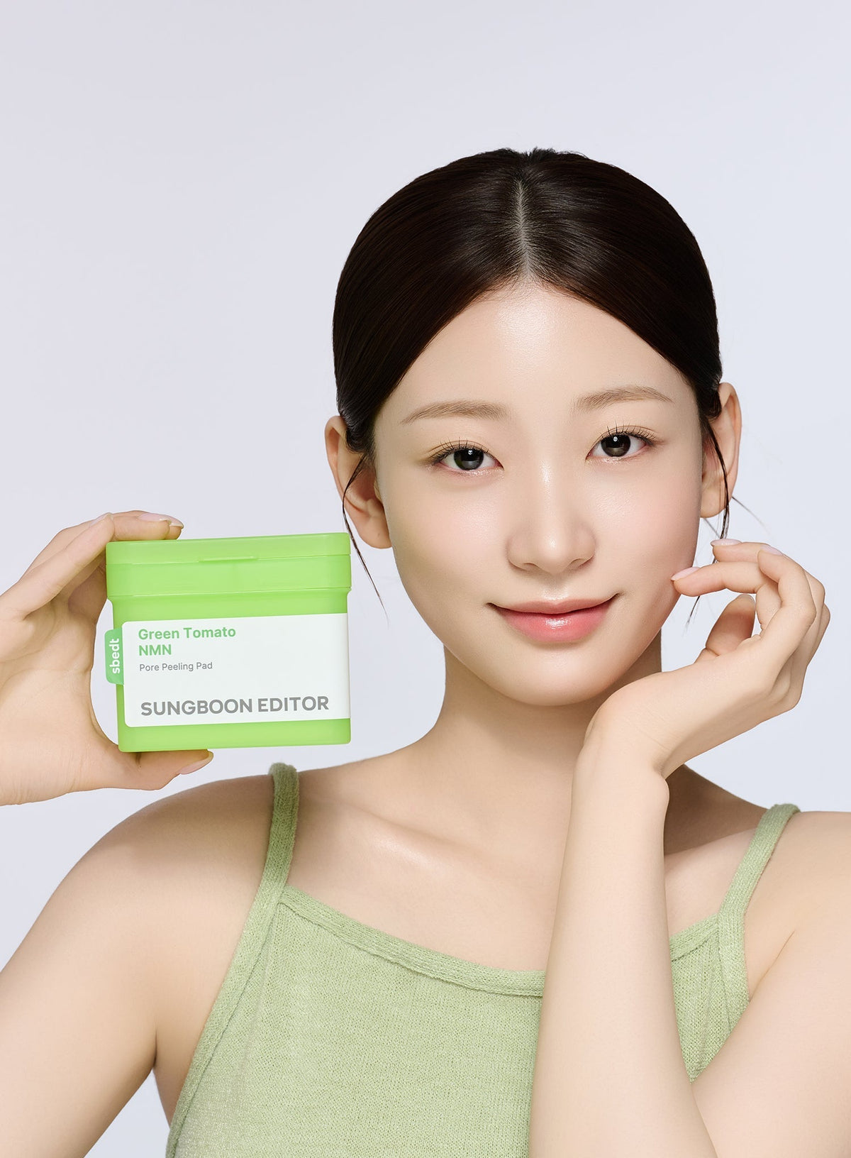 Green Tomato NMN Pore Peeling Pad (180ml)
