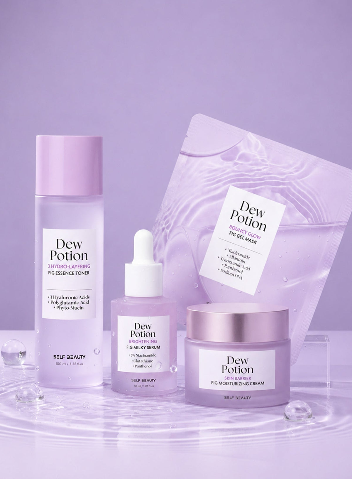 Dew Potion 3-Layering Fig Essence Toner (100ml)