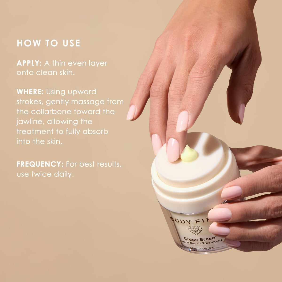 Crepe Erase Neck Repair Treatment, Retinol Cream, 1.7 FL Oz