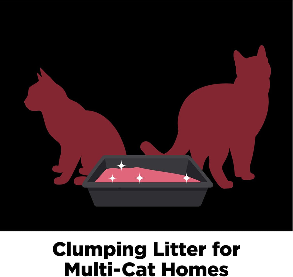 ARM & HAMMER Clump & Seal Platinum Clumping Cat Litter, Online Only, 37 Lbs