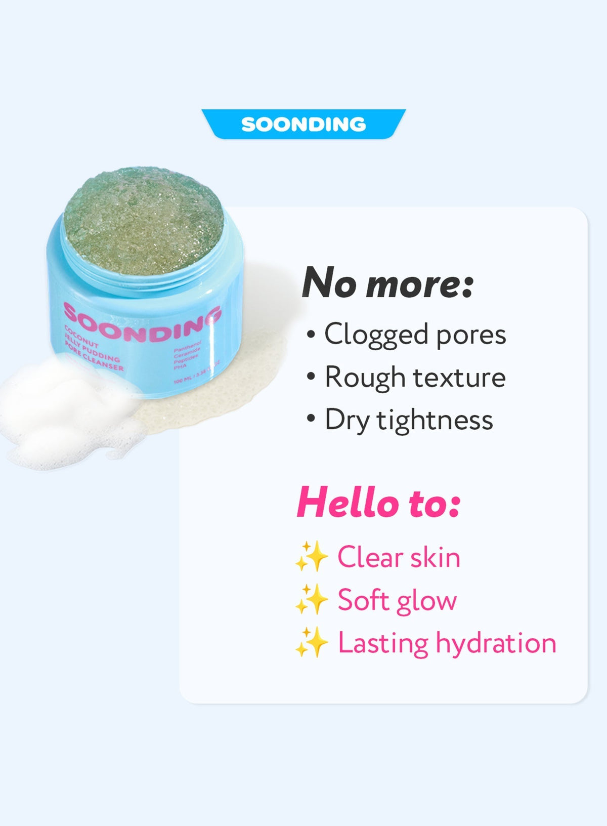 Coconut Jelly Pudding Pore Cleanser (100g)