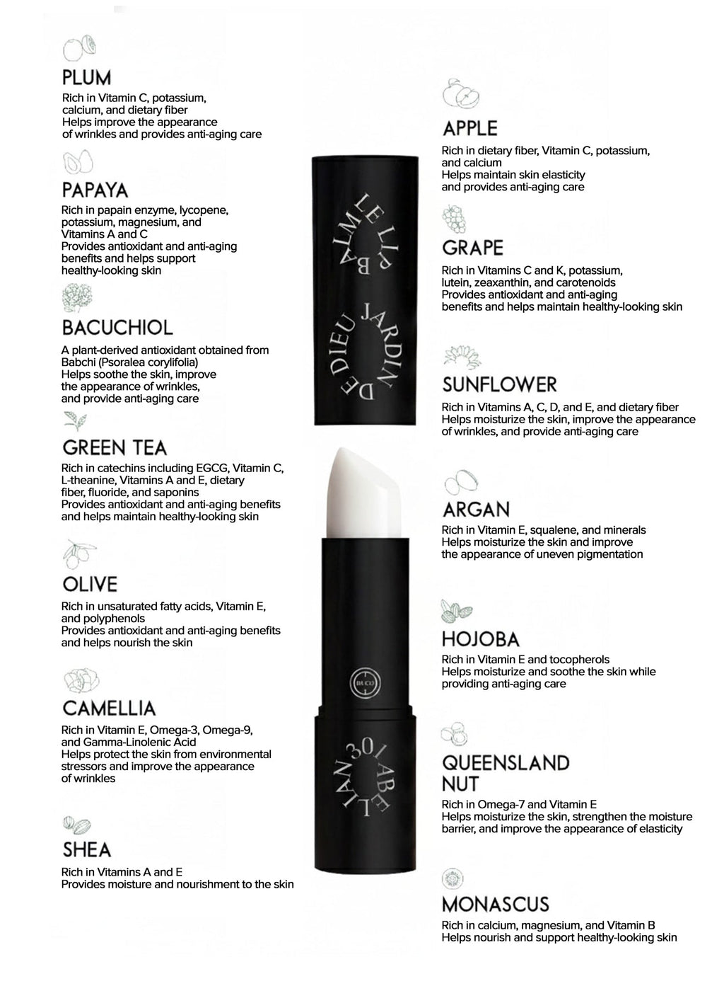 Abelian Vegan Lip Balm 301 (3.2g)