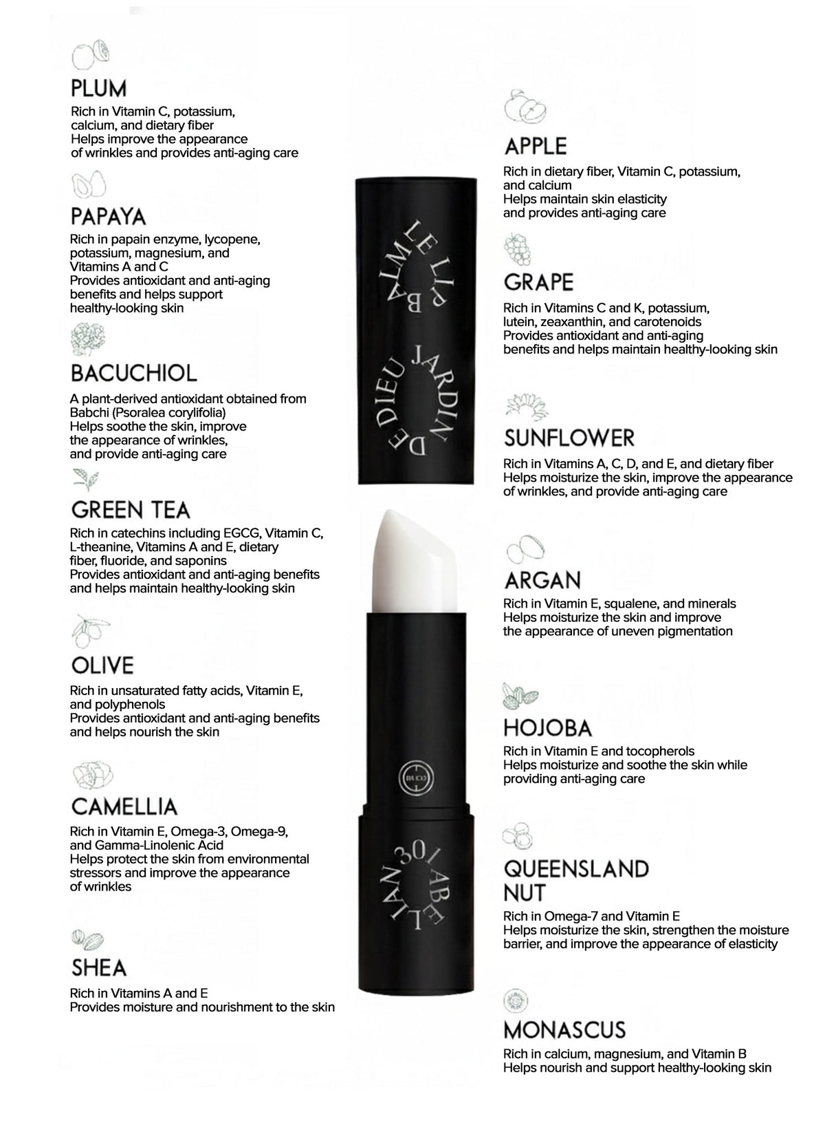 Abelian Vegan Lip Balm 301 (3.2g)