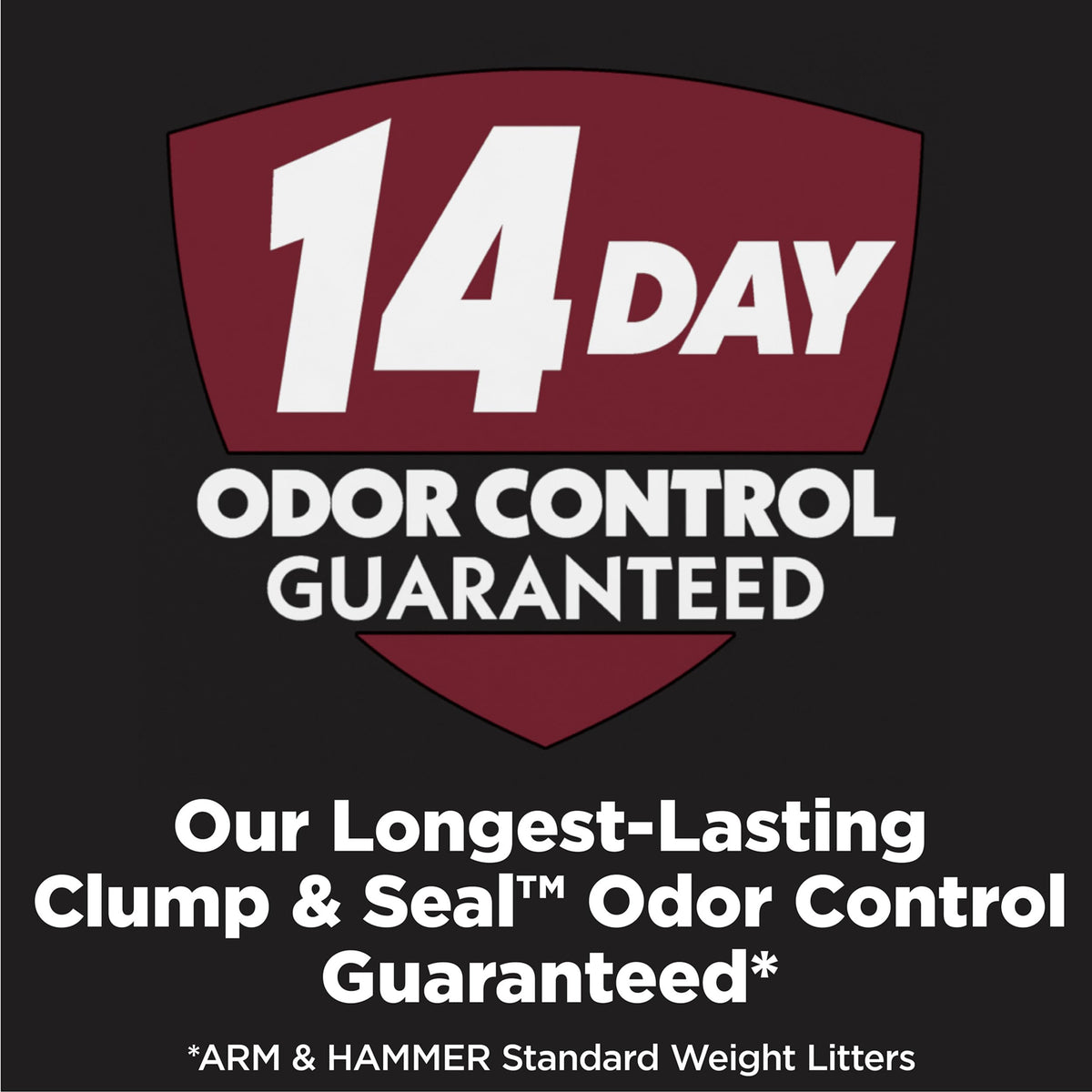 ARM & HAMMER Clump & Seal Platinum Clumping Cat Litter, Online Only, 37 Lbs