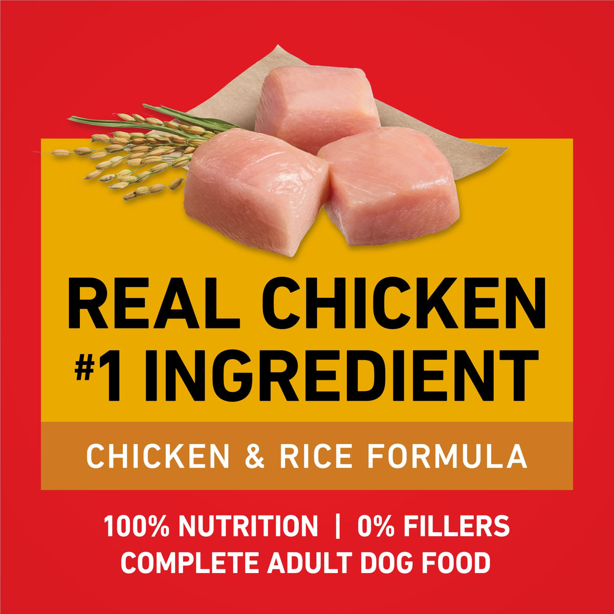 Purina ONE Chicken and Rice Formula Natural Dog Food