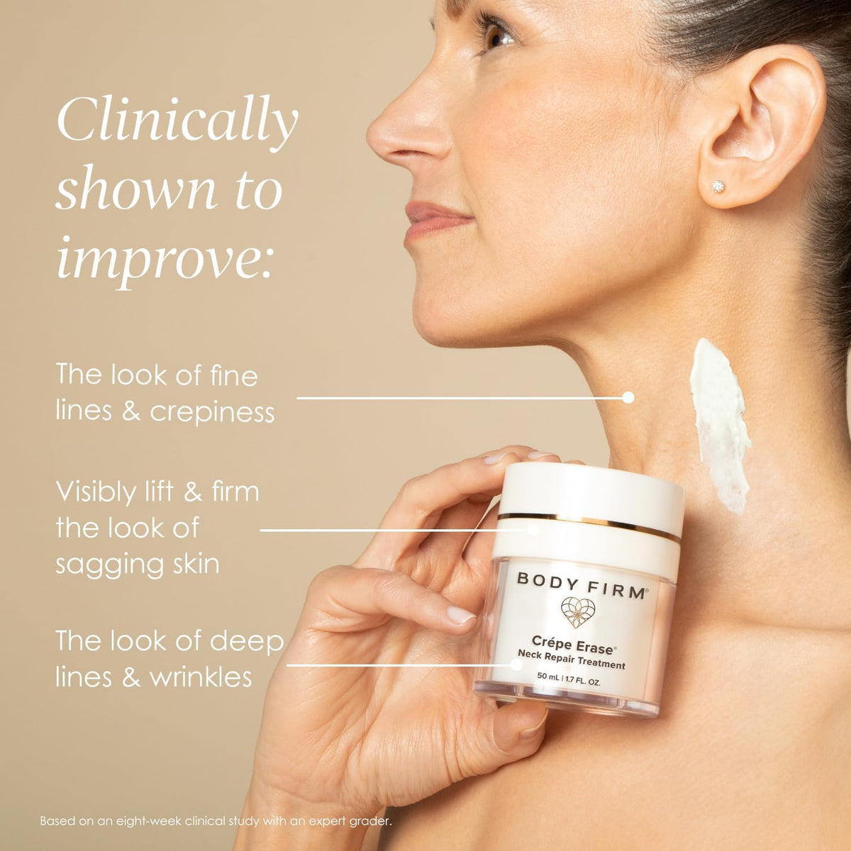 Crepe Erase Neck Repair Treatment, Retinol Cream, 1.7 FL Oz