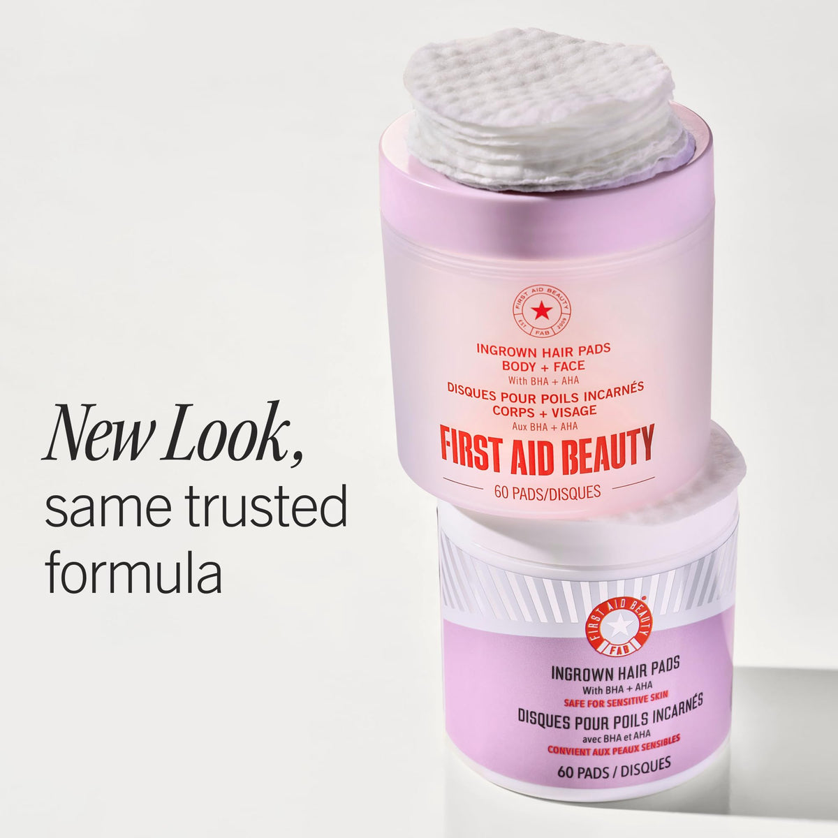 First Aid Beauty Ingrown Hair Pads with BHA and AHA