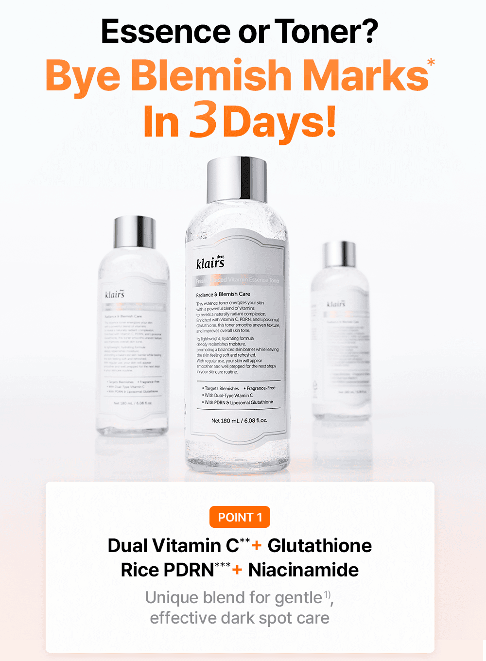 Freshly Juiced Vitamin Essence Toner Duo Set (180ml*2ea)