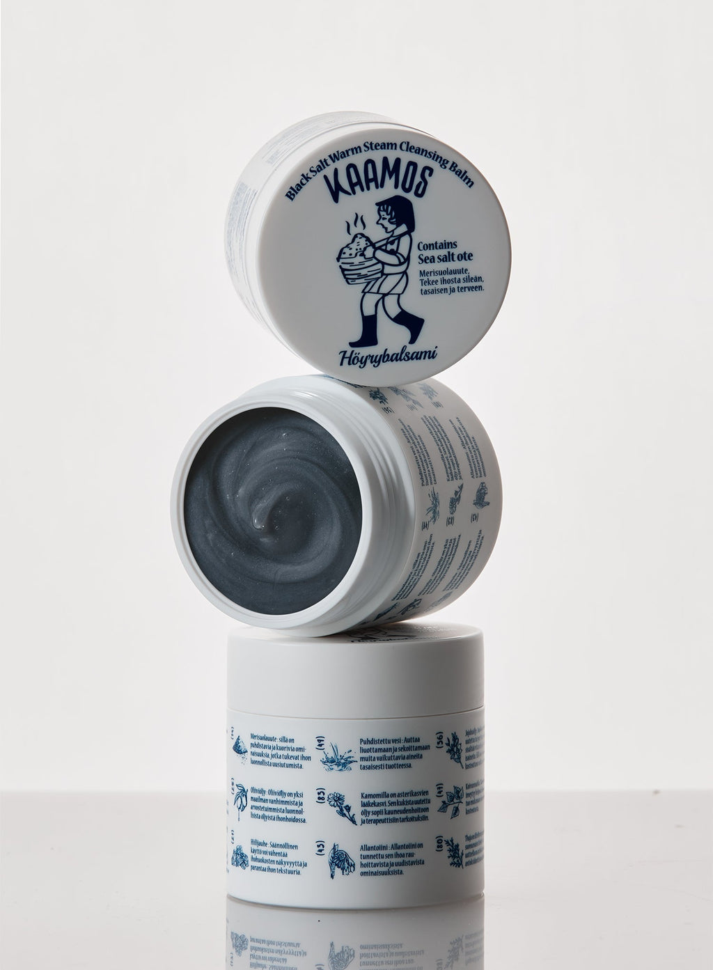 Kaamos Black Salt Warm Steam Cleansing Balm (100g)