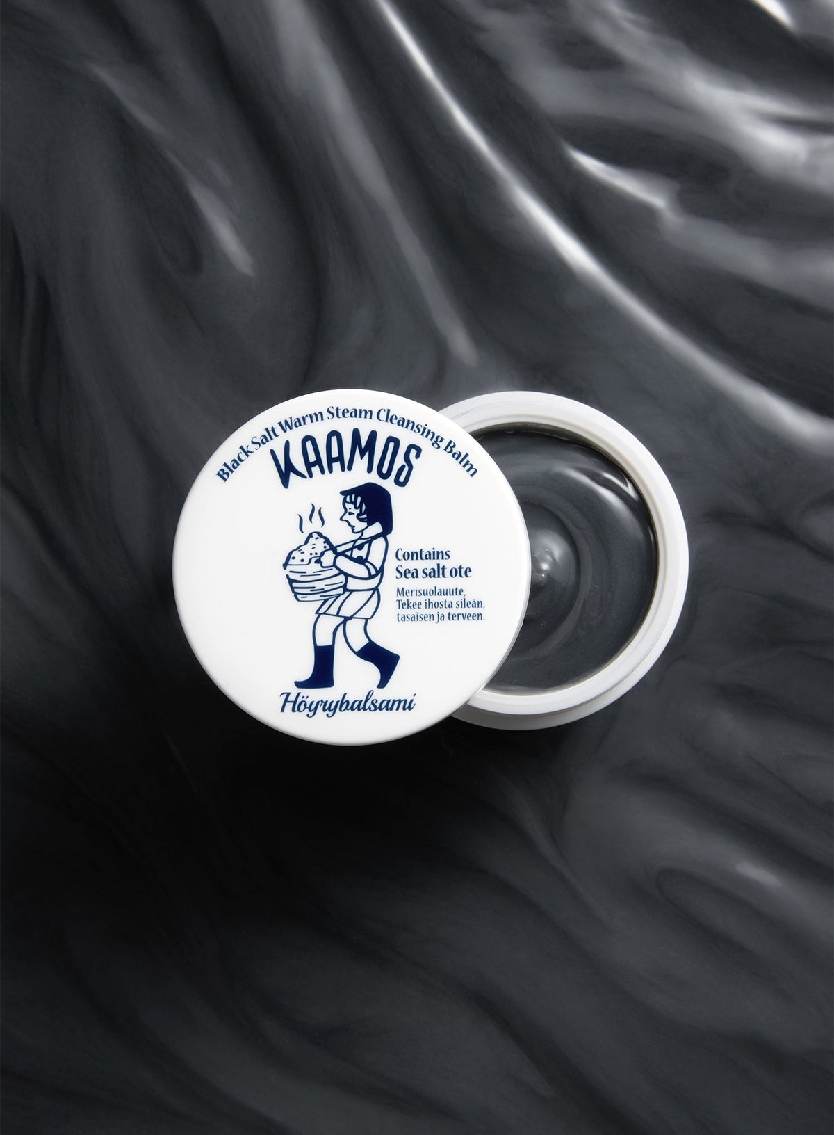 Kaamos Black Salt Warm Steam Cleansing Balm (100g)
